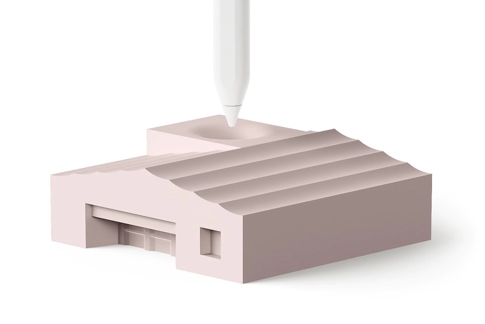 Elago's Home Stand gives your Apple Pencil a nice little house.
