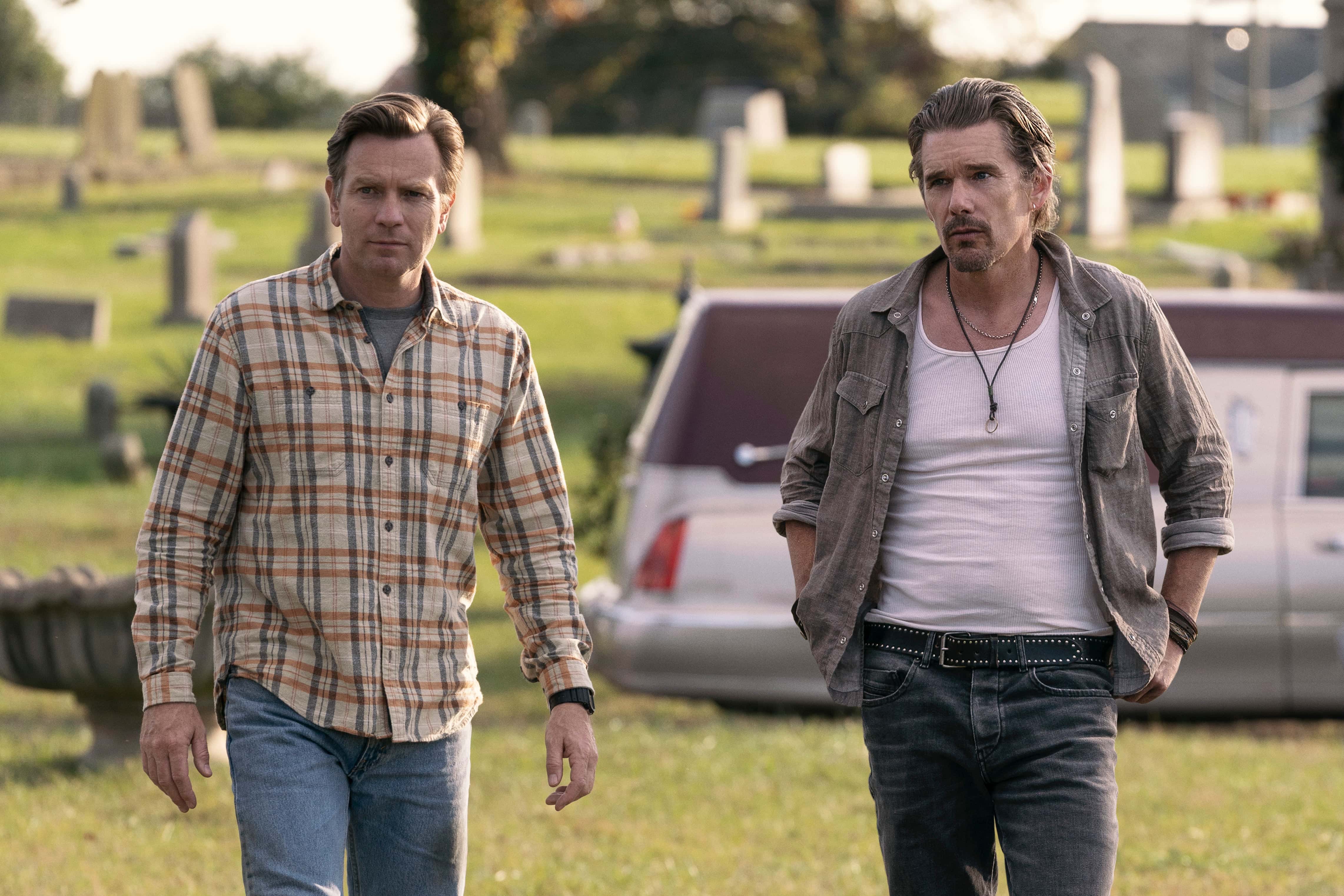 Ethan Hawke and Ewan McGregor are Raymond and Ray