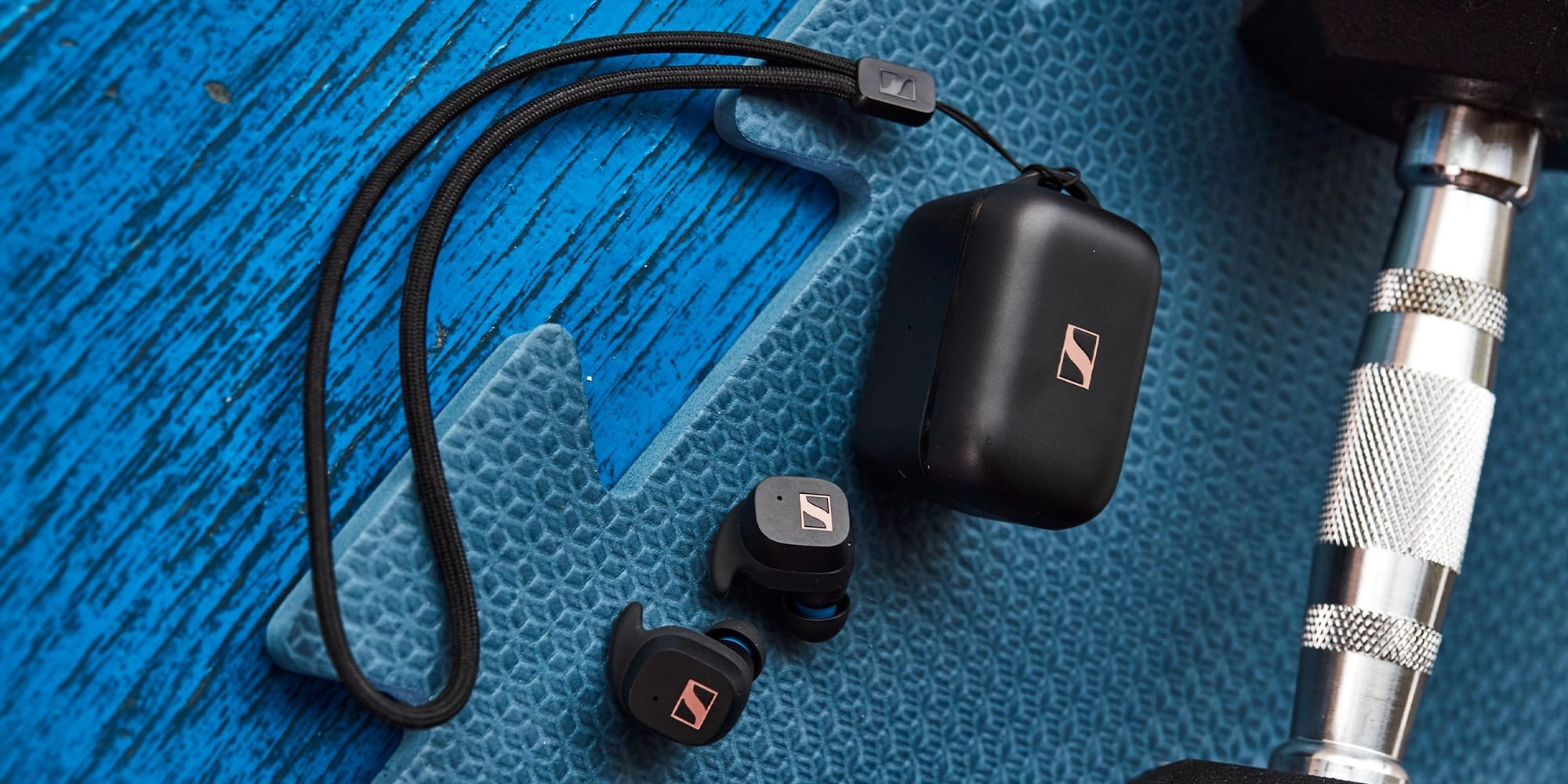 You can set these to block out your own bodily noises, like panting, during a workout.