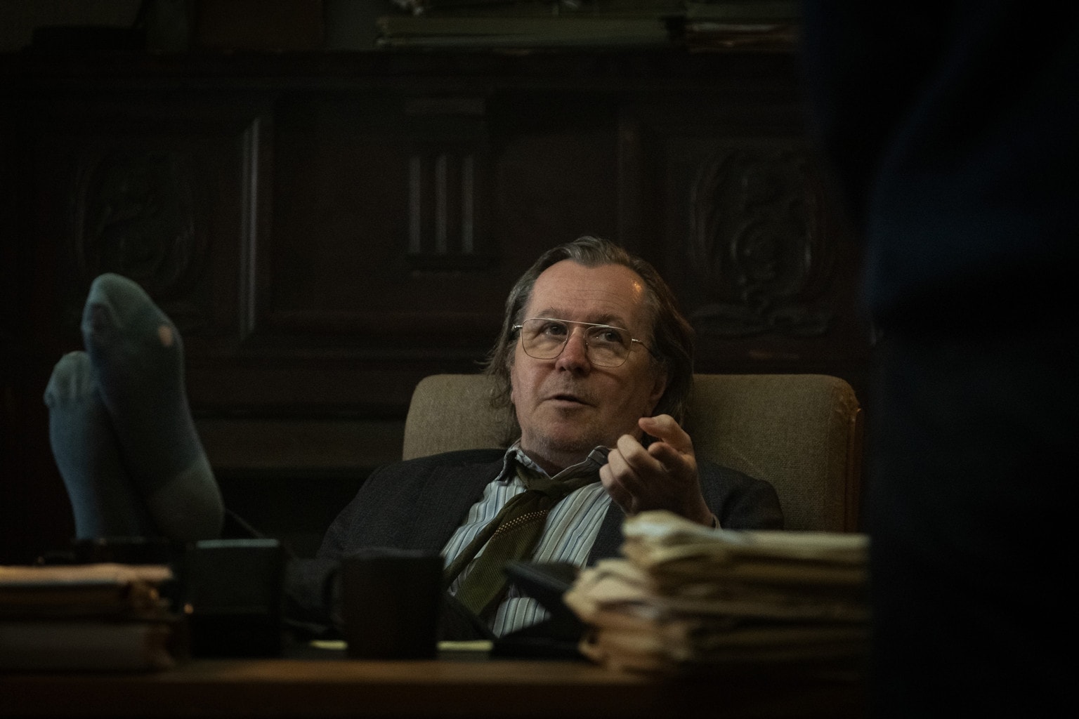 Slow Horses recap: Gary Oldman plays Jackson Lamb, head of a group of screwup spies in new thriller series Slow Horses.
