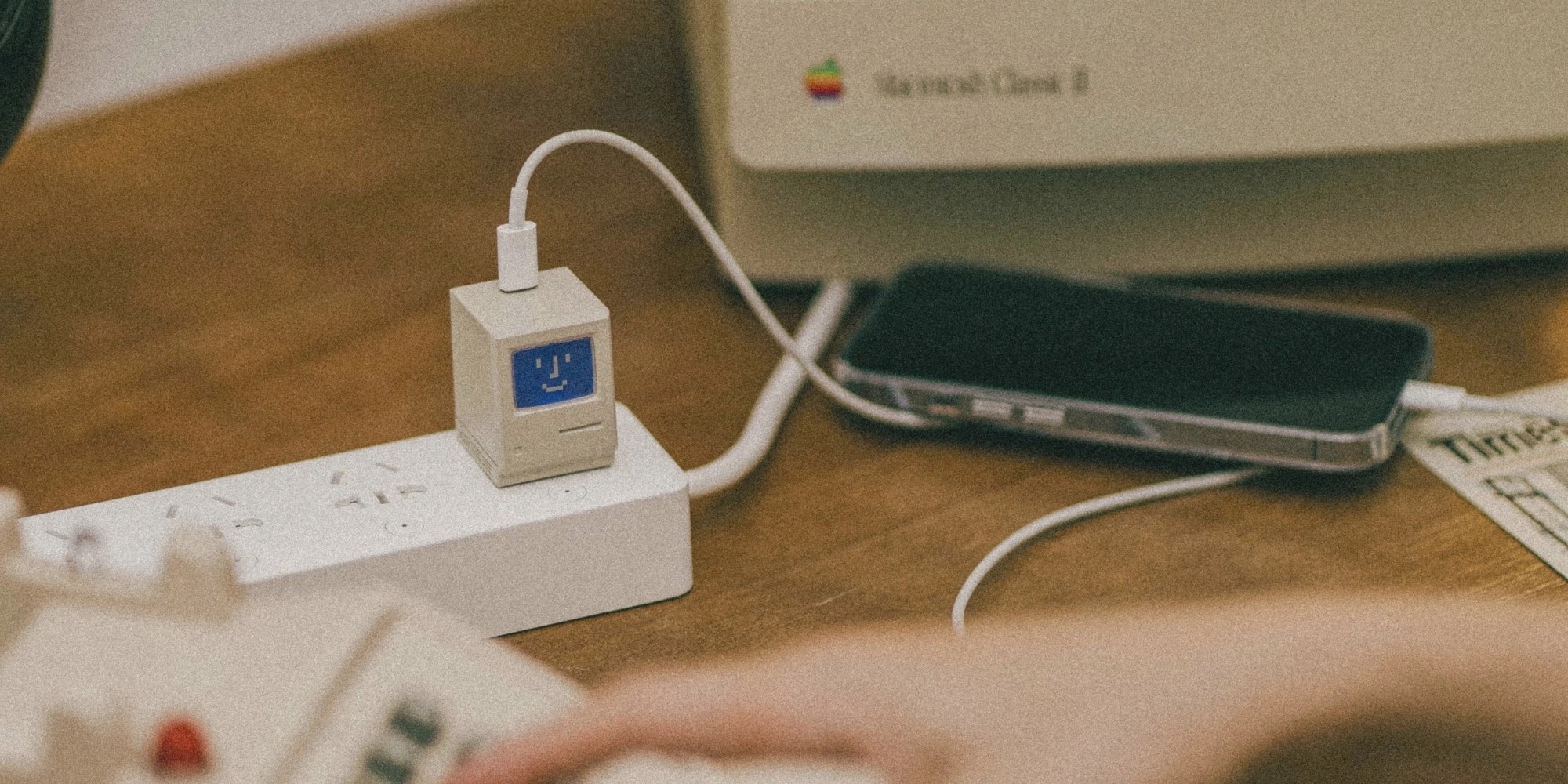 The cute little GaN charger puts out up to 35W of power.