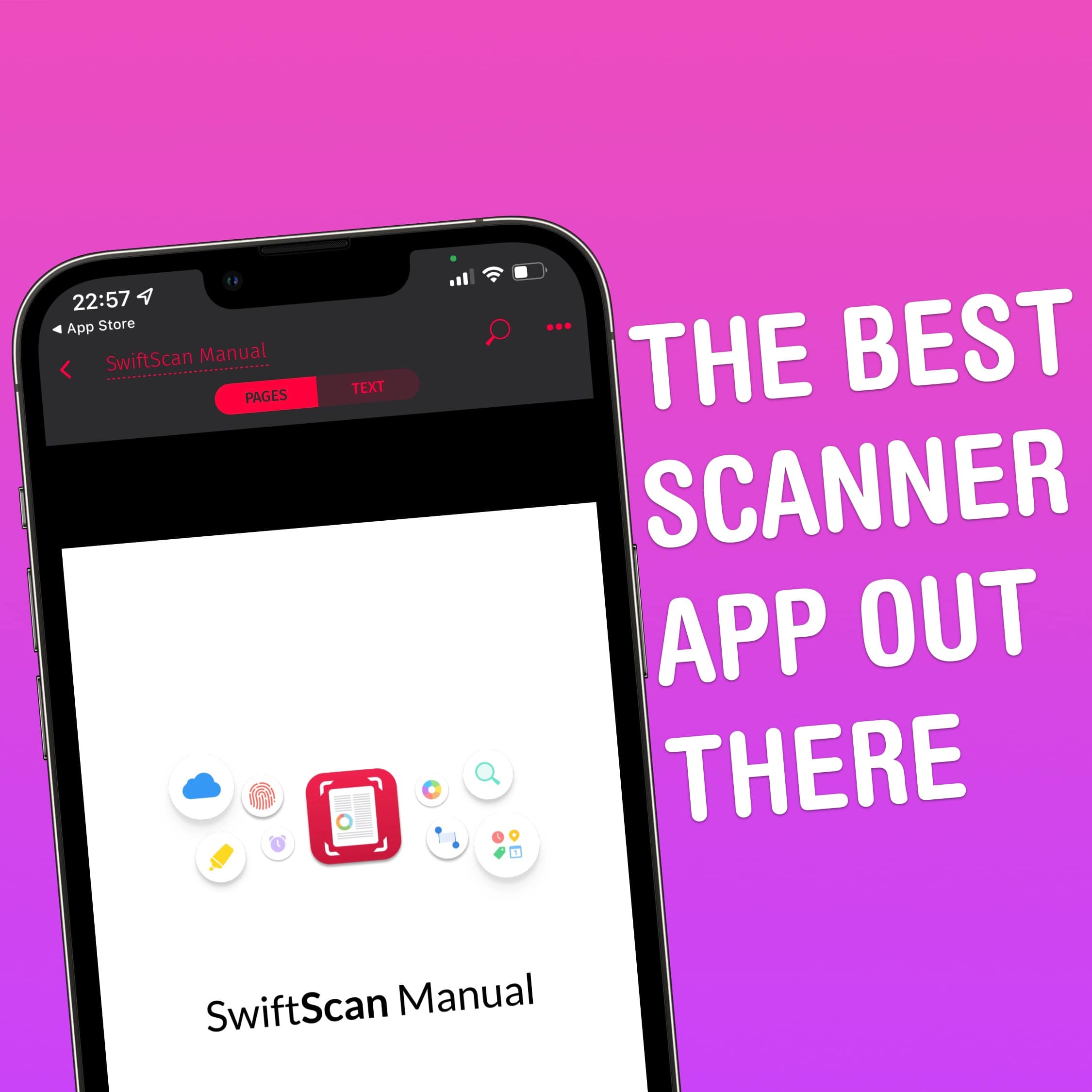 SwiftScan is the best scanner app out there.