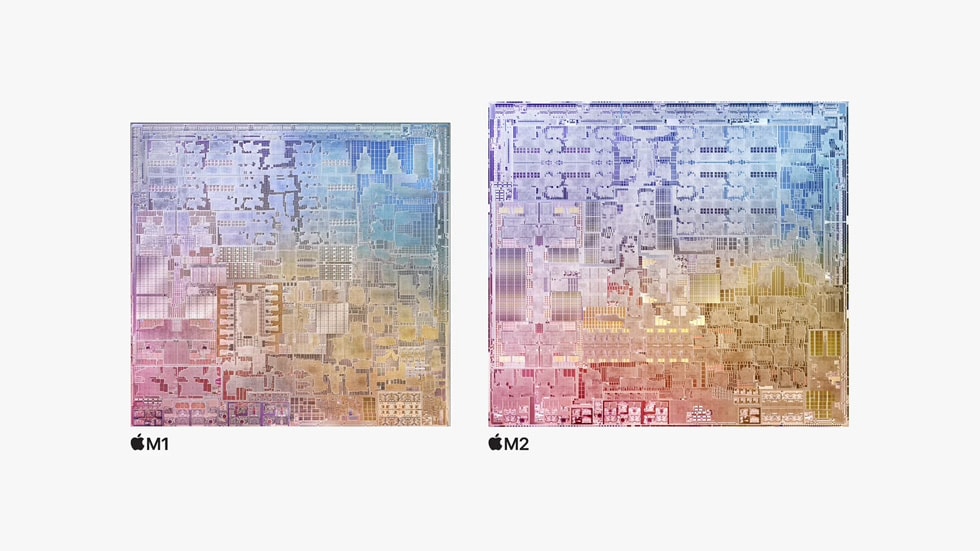 Apple's M1 vs. M2.