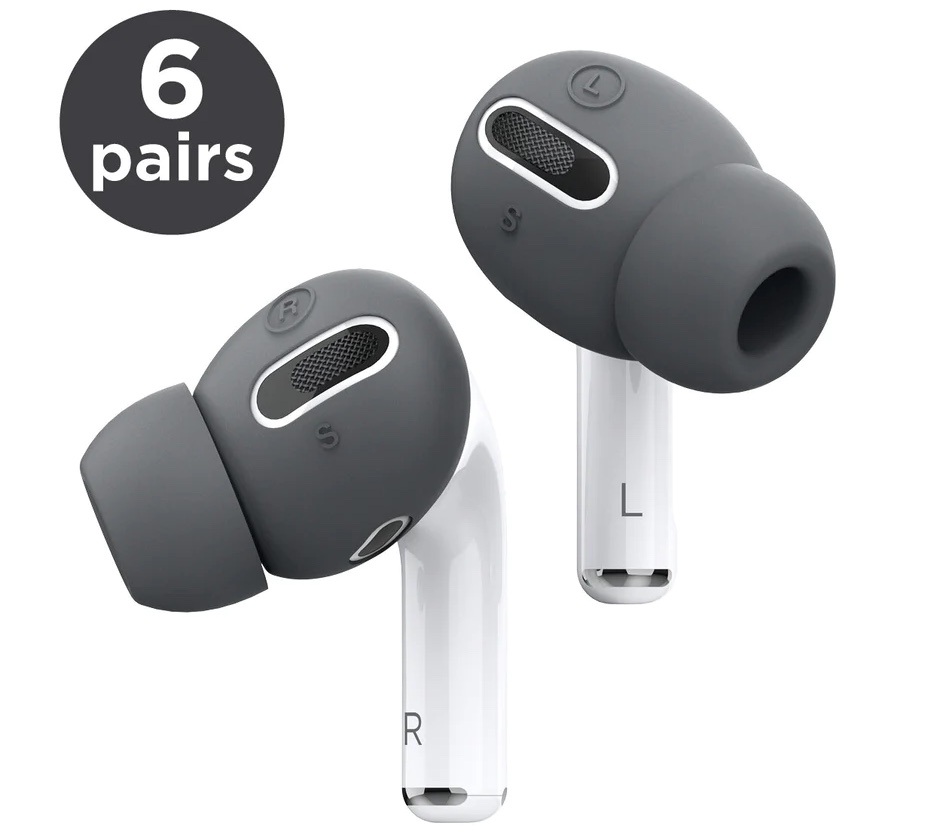 Elago's AirPods Pro covers, made of protective silicone, have precise cutouts.