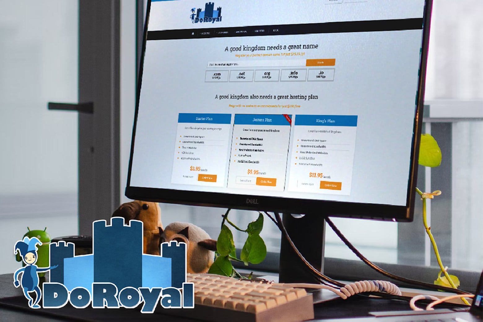 Let your website grow with you using a lifetime web host that cares.
