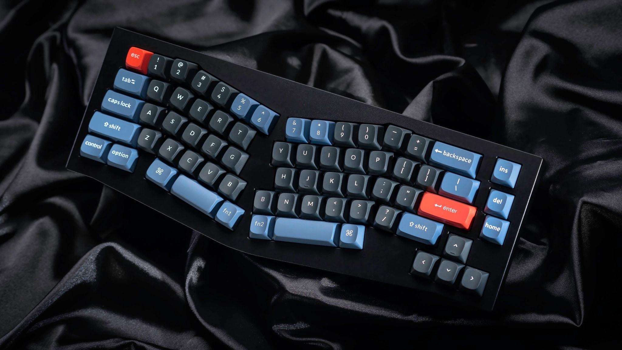 Now you can get a mechanical keyboard that's ergonomically correct.