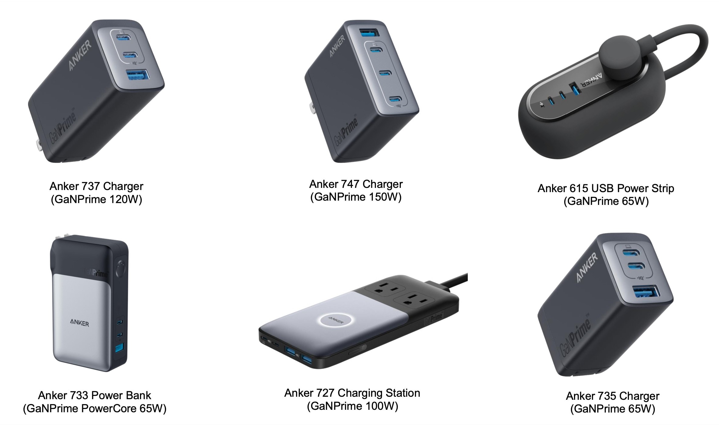 Anker launched a new range of advanced GaN chargers Monday.