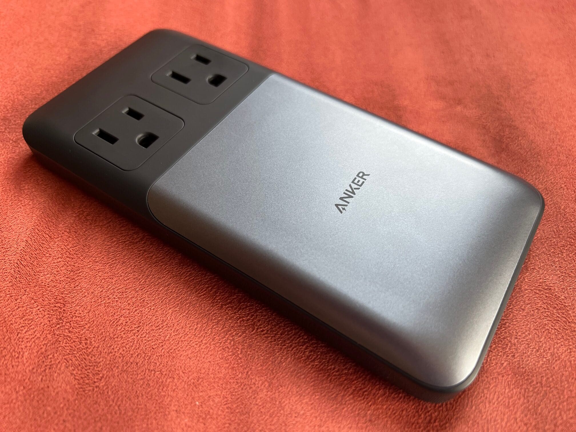The power station features plugs for appliances as well as ports for gadgets.