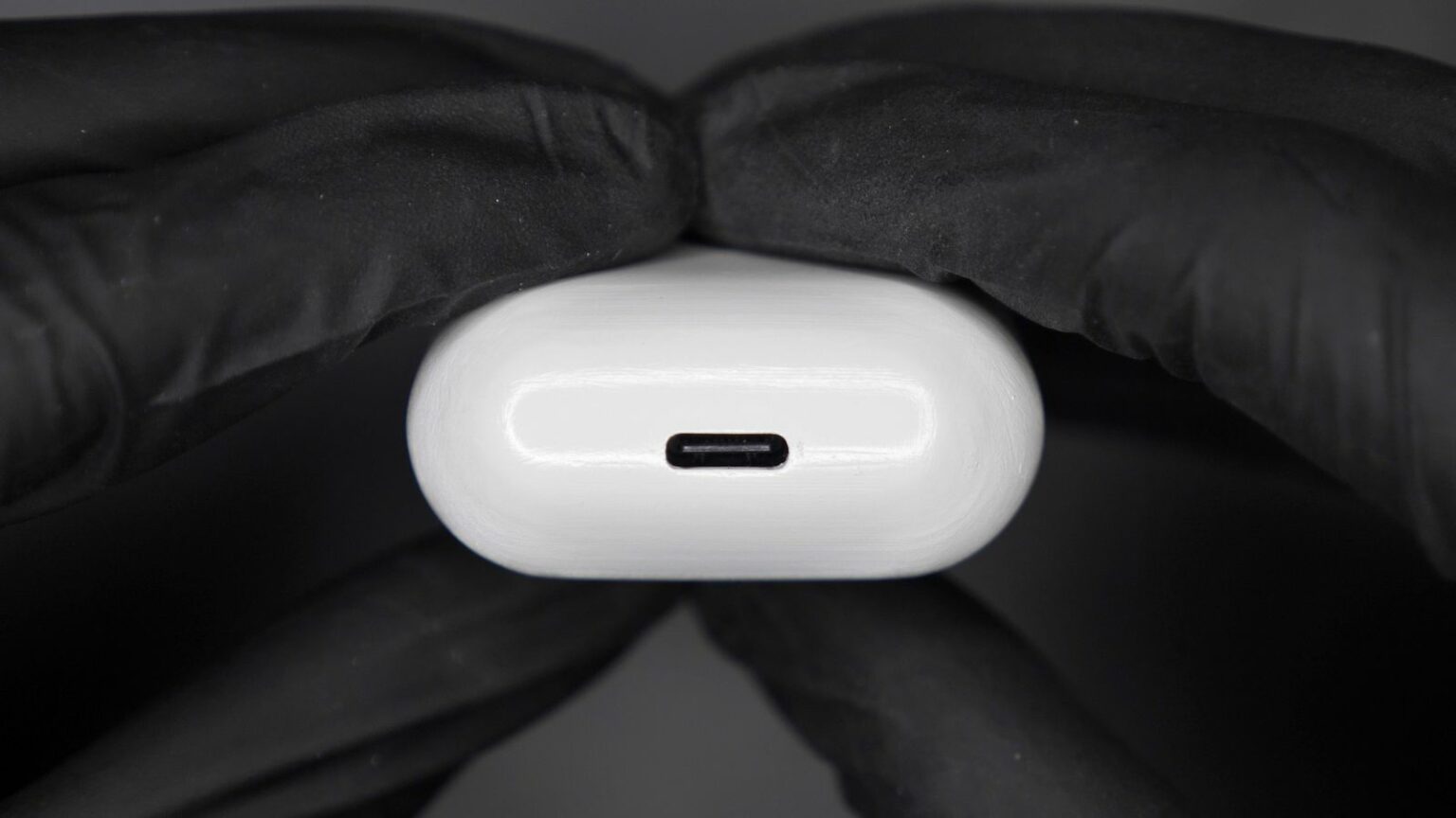 Modders like Ken Pillonel put USB-C ports in AirPods cases, but Apple may not for the upcoming AirPods Pro 2 case.
