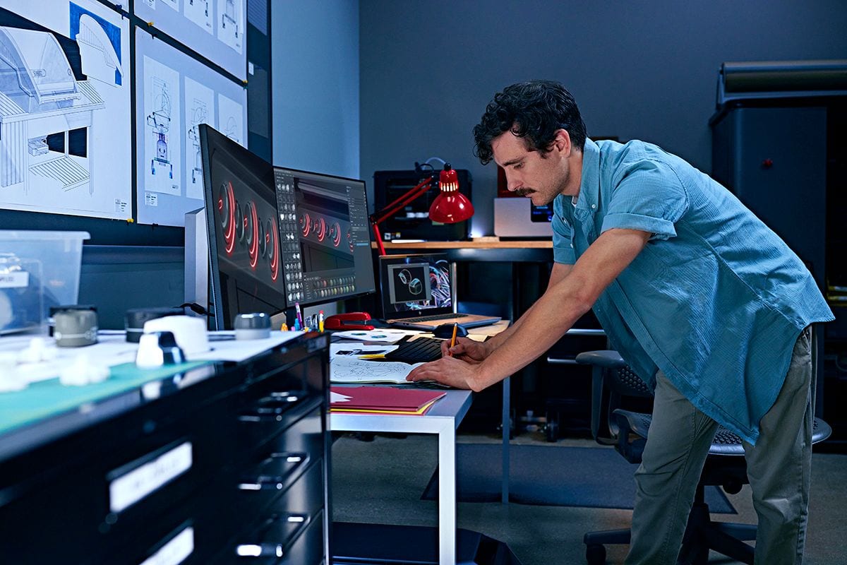 HP's new display, coming soon, offers IPS Black contrast and speedy Thunderbolt 4 connections.