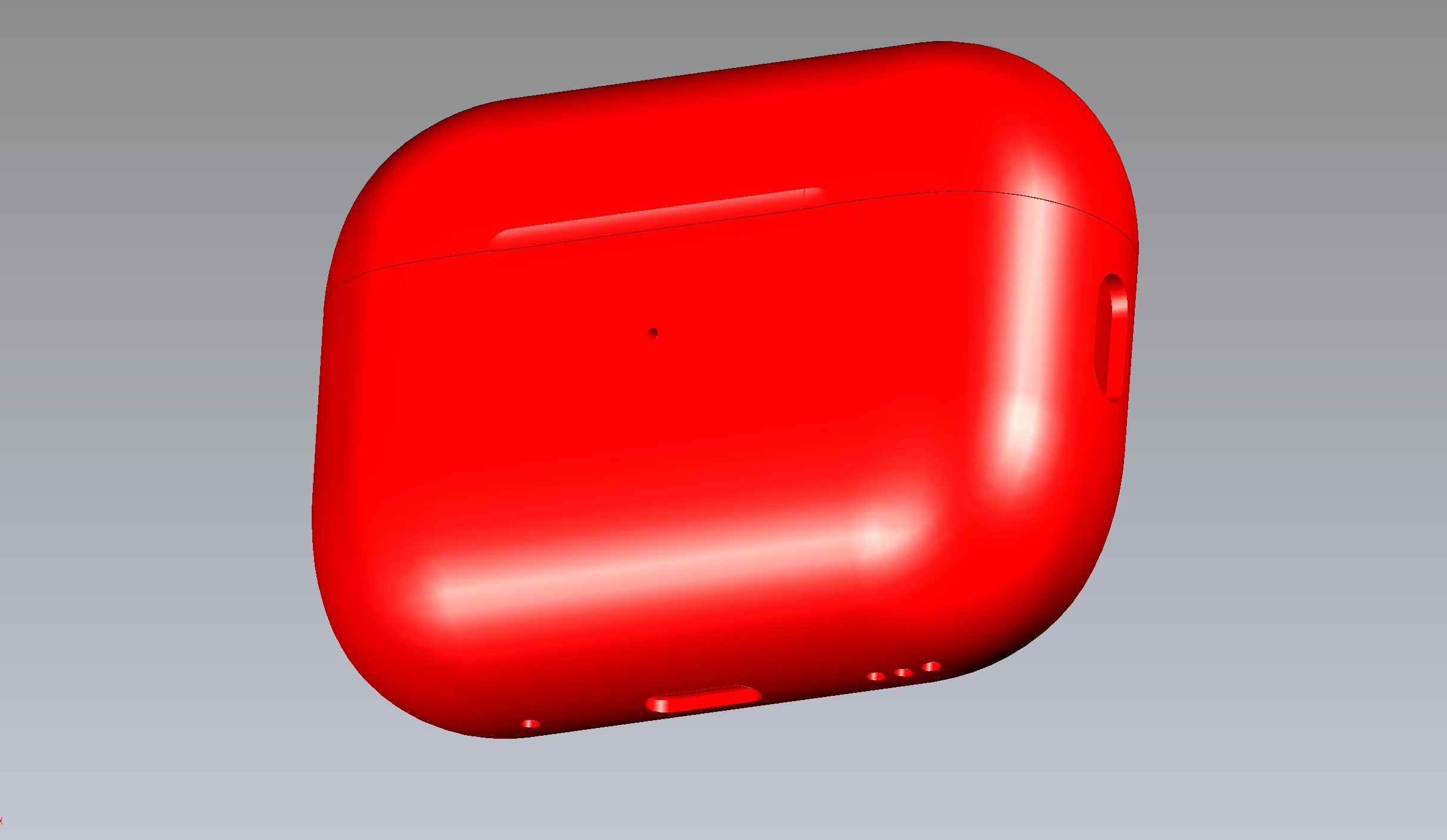 AirPods Pro 2 CAD render