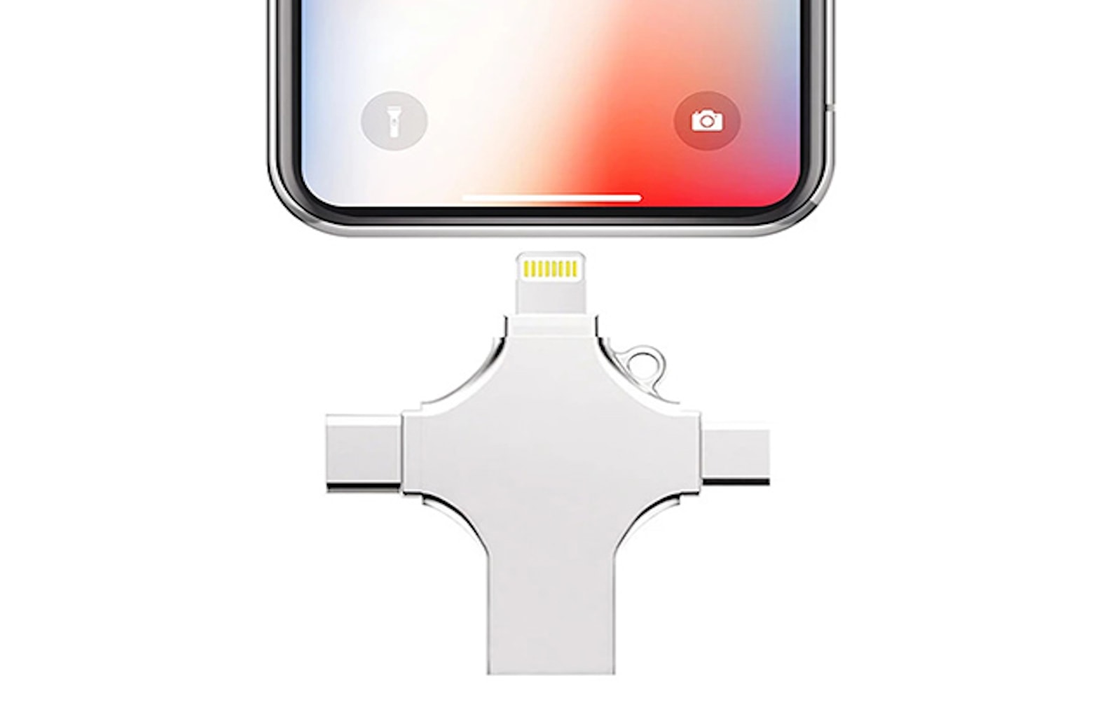 Simplify your file transfers with the 4-in-1 Smart Flash Drive, just $23 for the 64GB version.