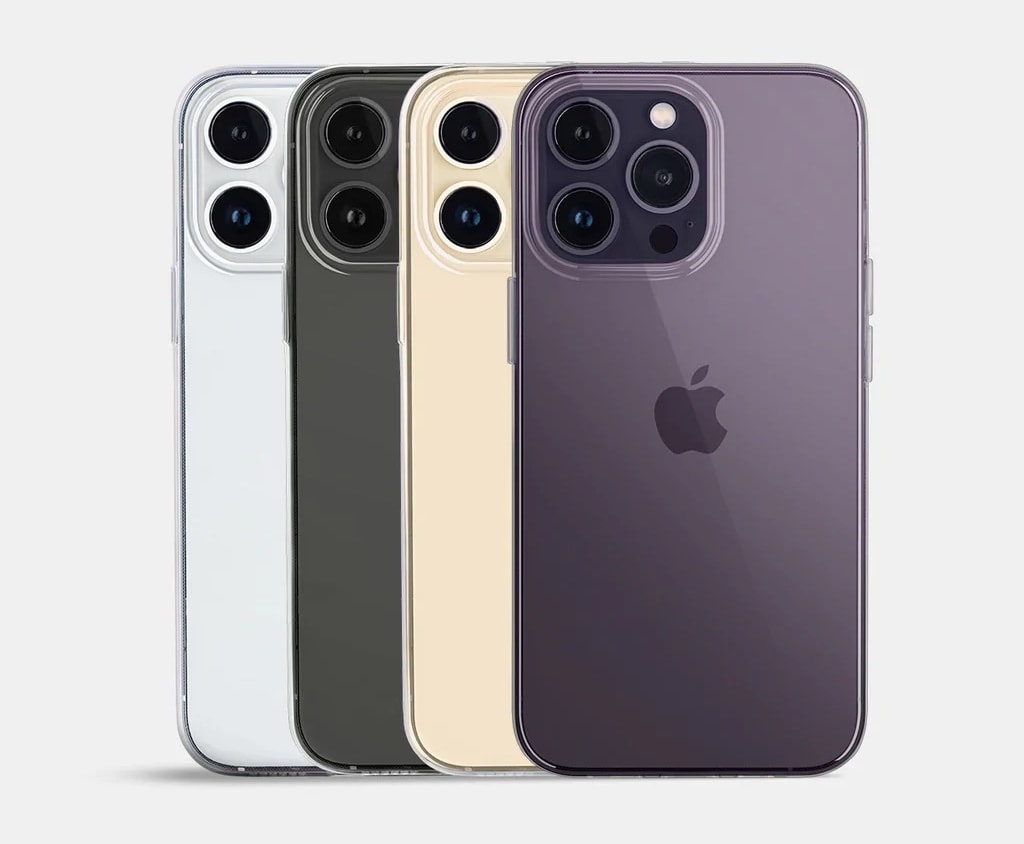 Totallee's clear cases really show off the handset, like the iPhone 14 Pro Max.