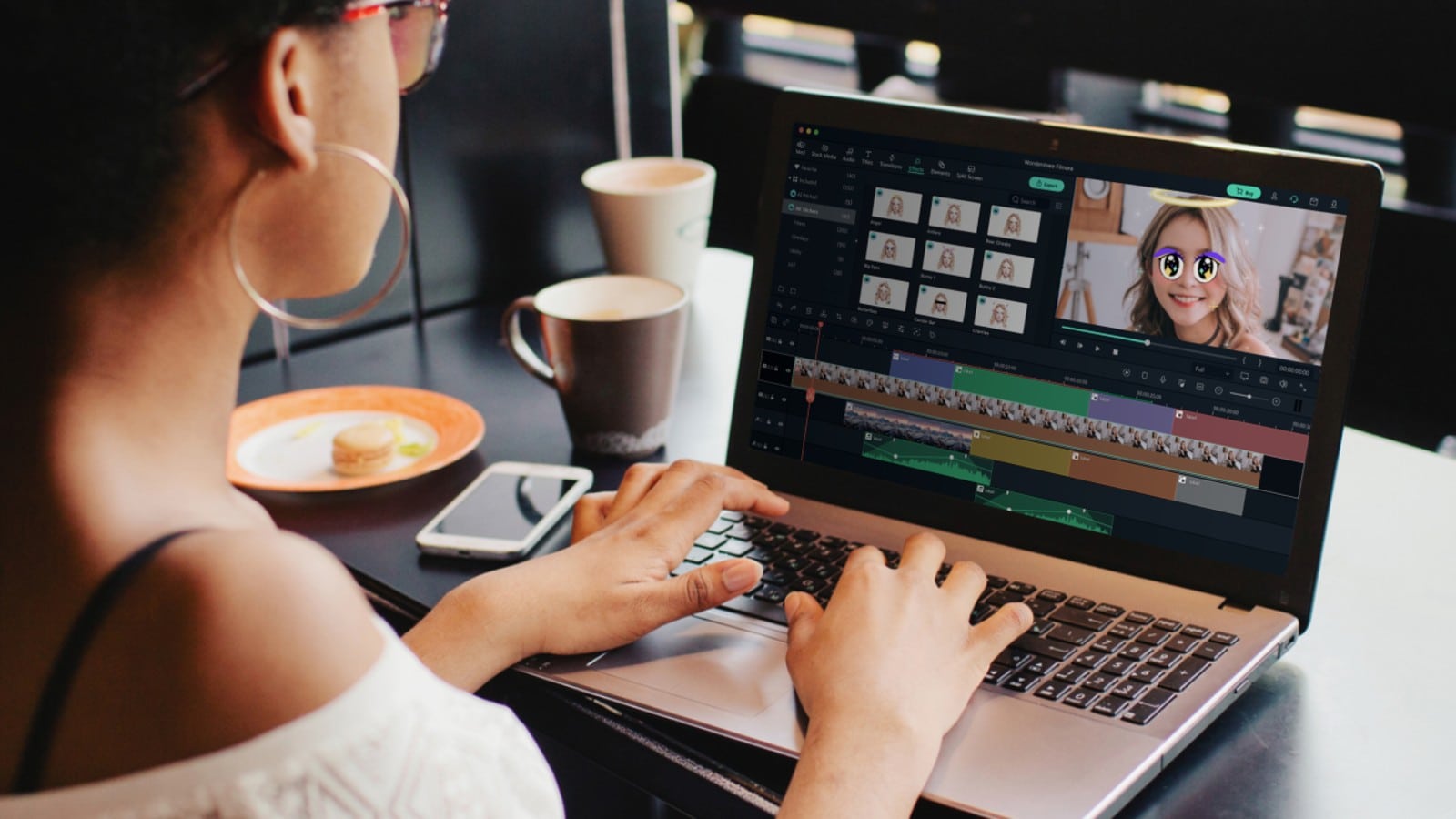 Filmora puts advanced video editing features at your fingertips.