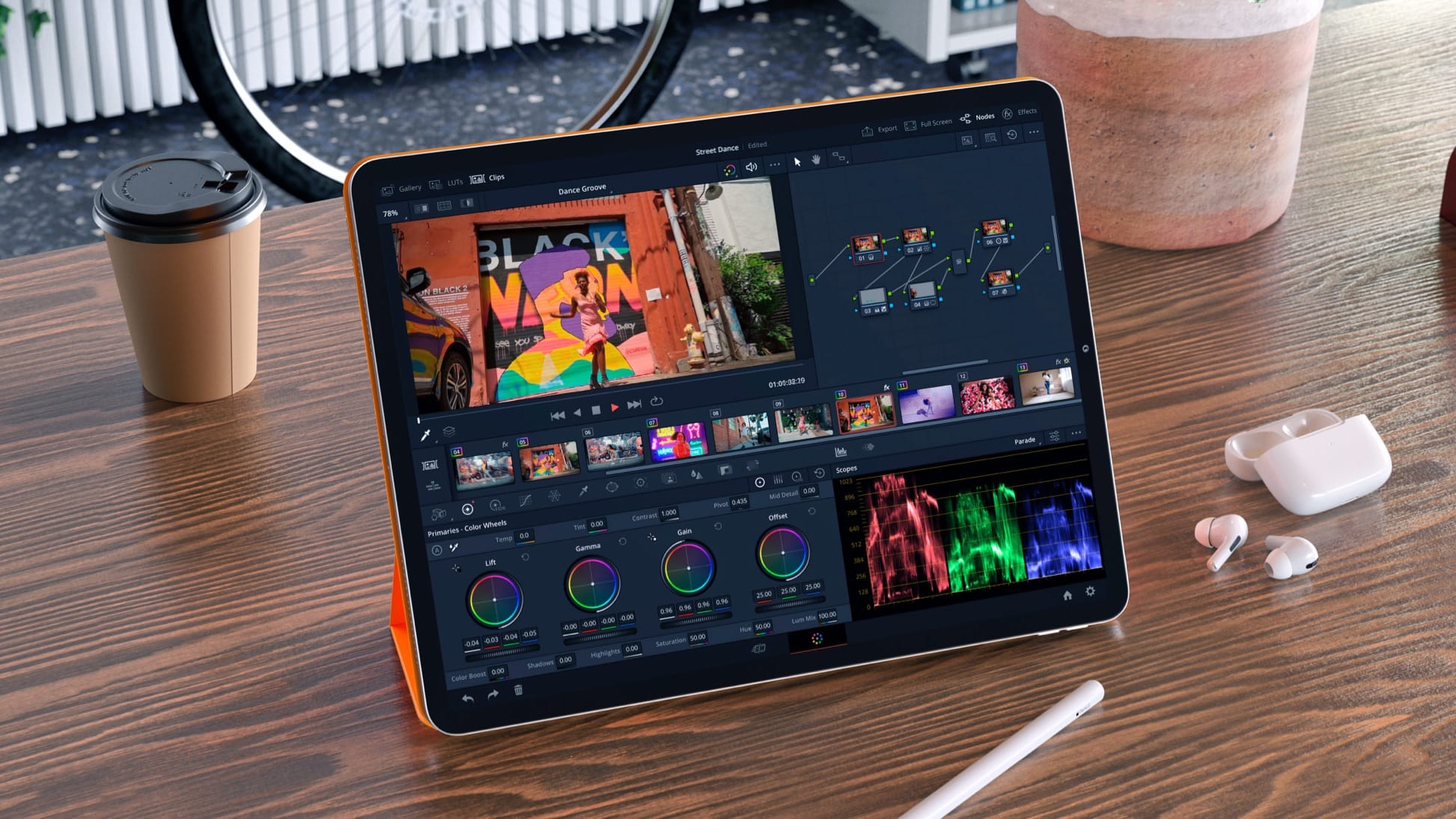 DaVinci Resolve pro video editing app heads for iPad