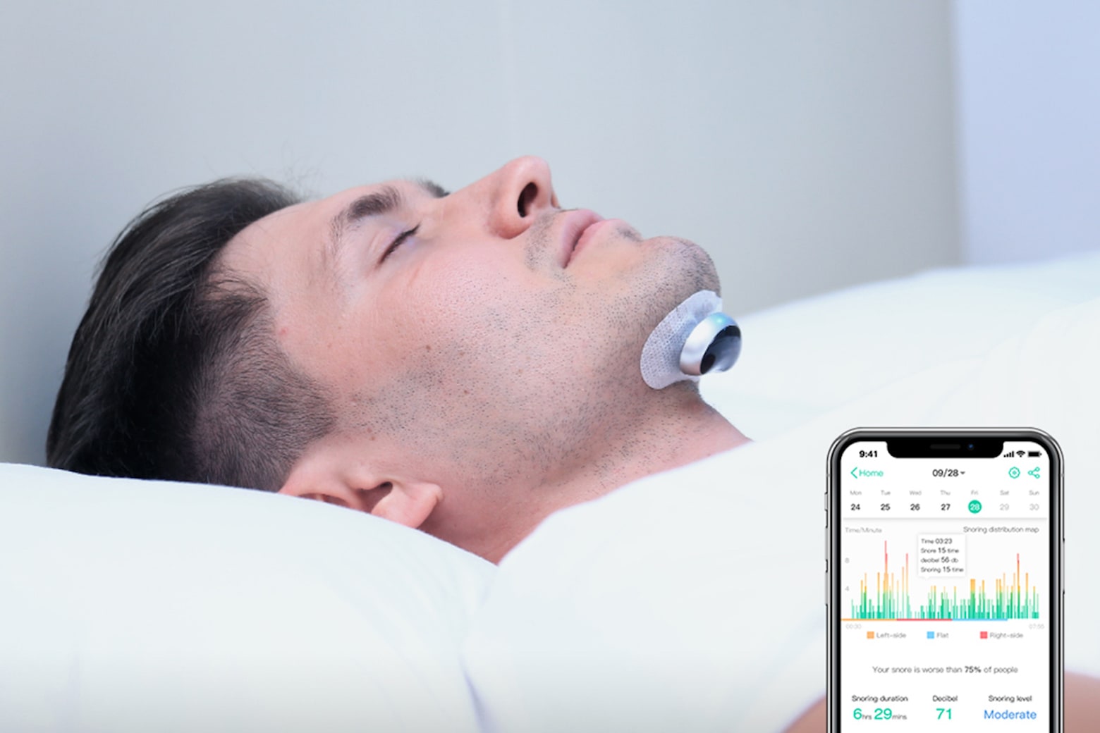 End snoring for good with the Snore Circle.