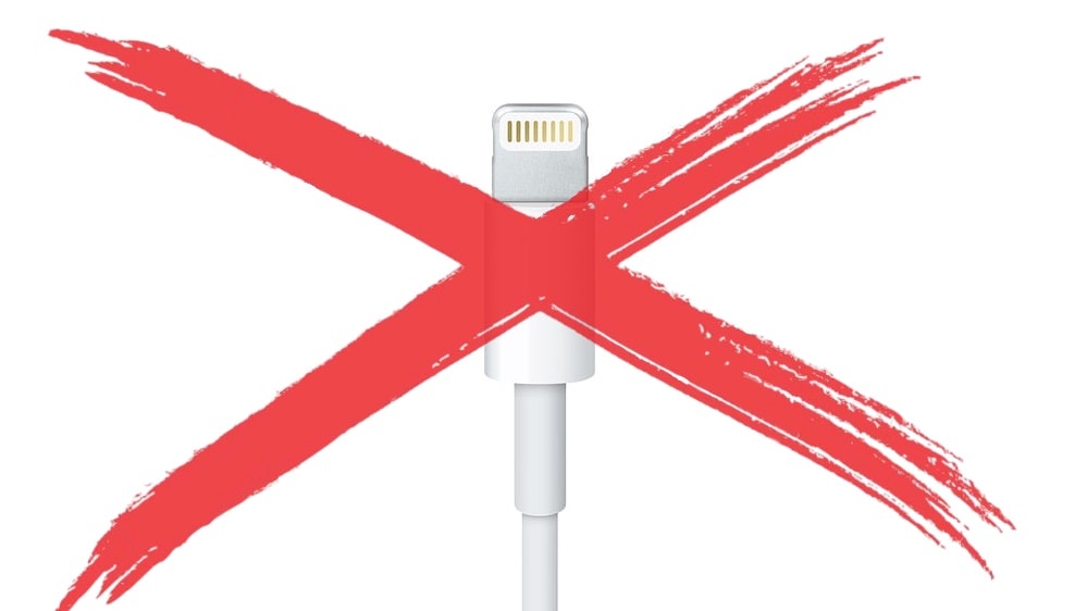 No more Lightning ports