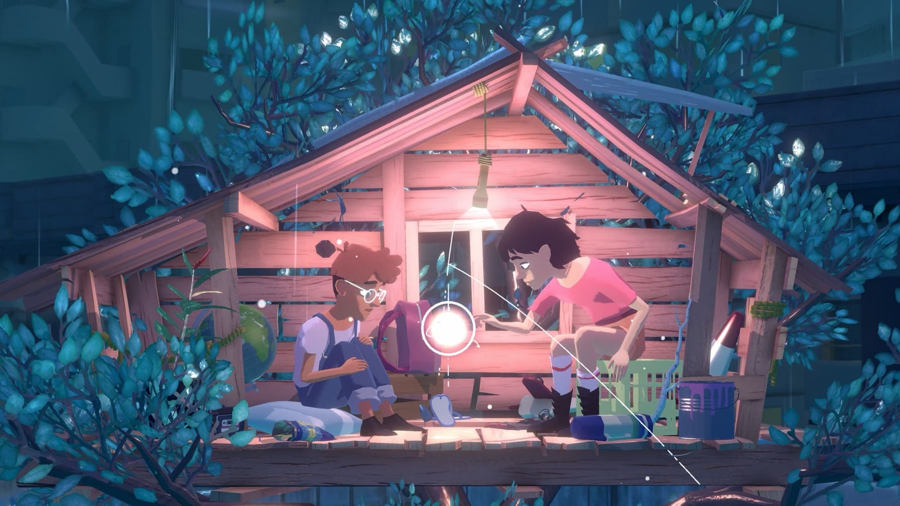 Puzzle with time in 'The Gardens Between+'