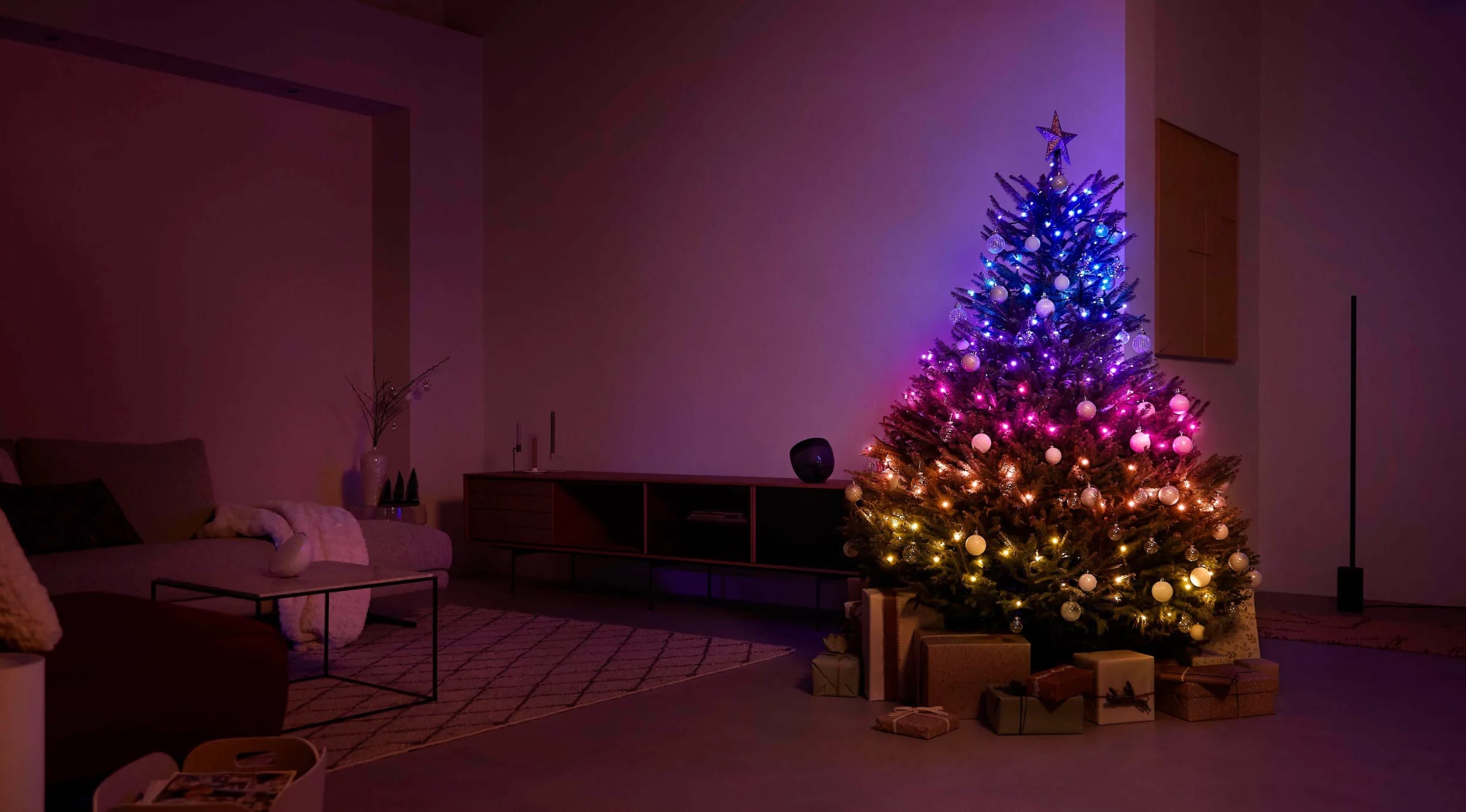 You can get the colorful new lights strings starting November 15.