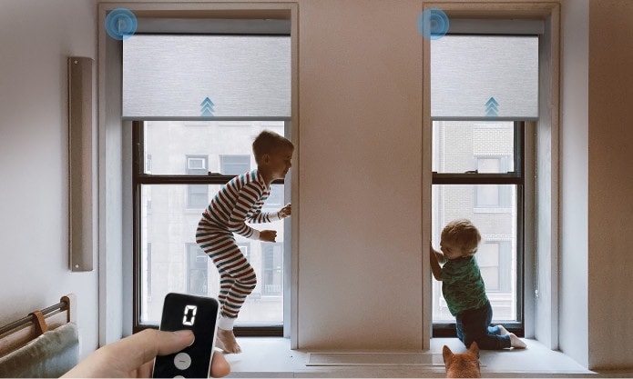 Nano Smart Blinds work with HomeKit.