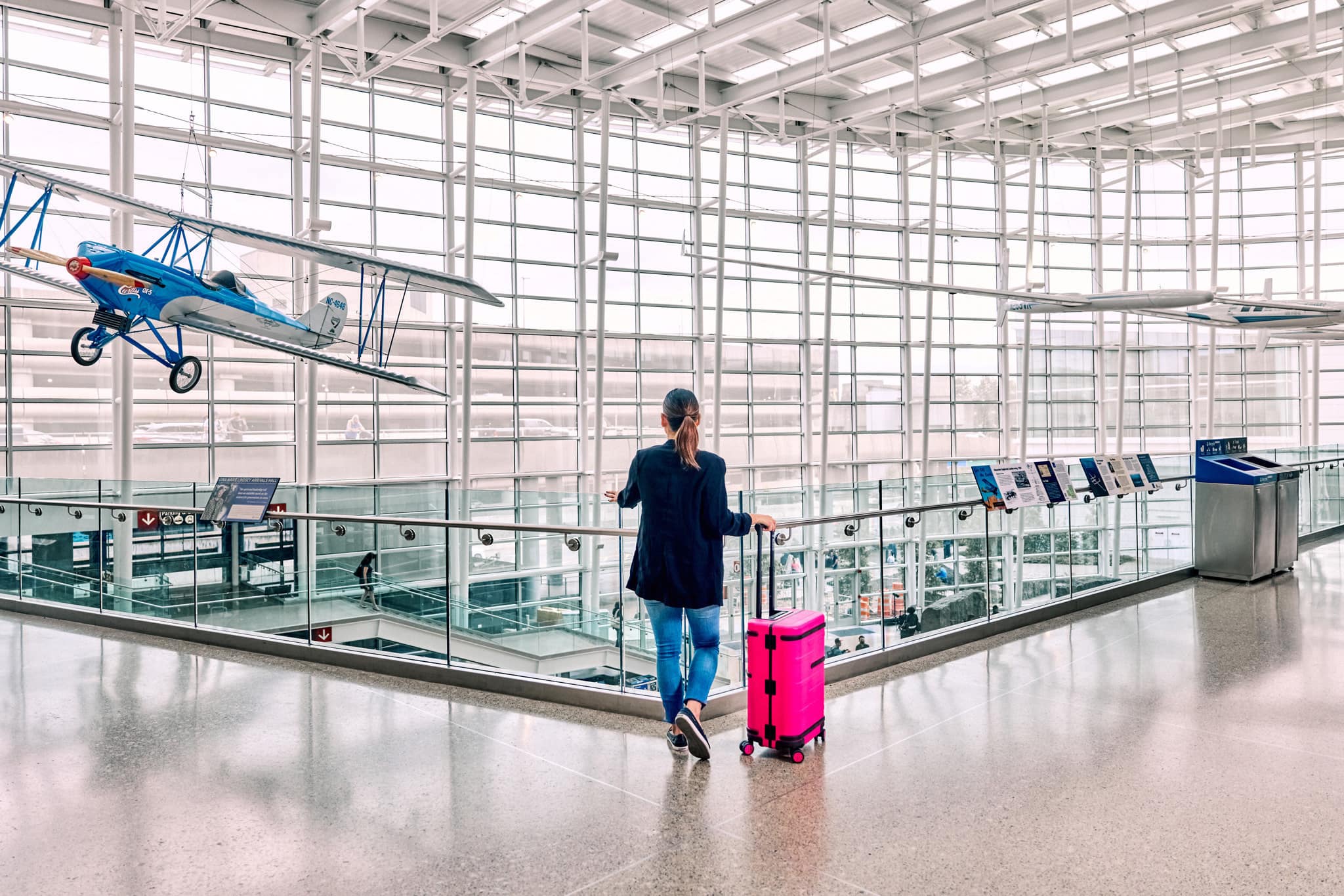 T-Mobile turns November 3 into April Fools Day with a hot-purple suitcase-charger.