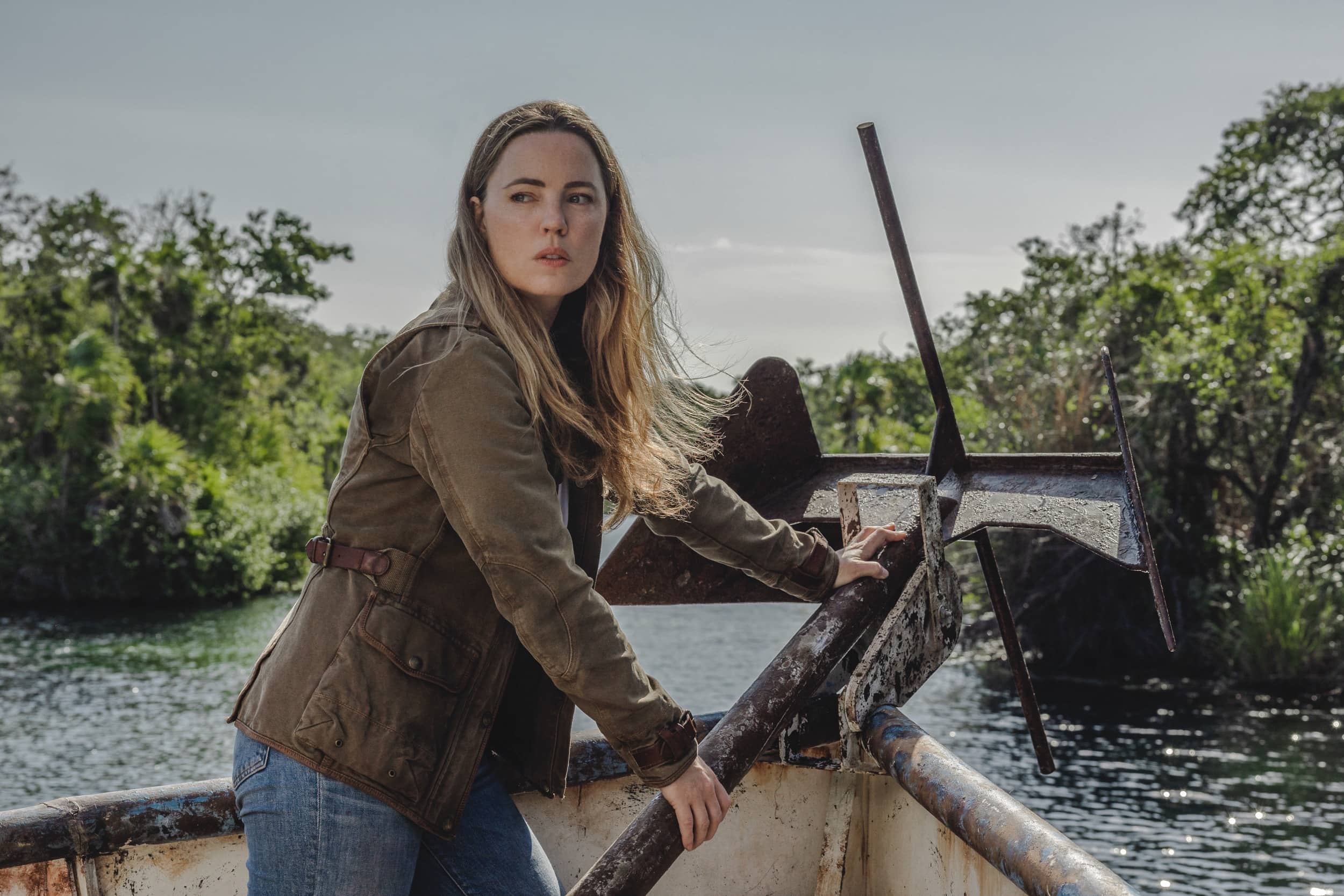 The Mosquito Coast recap Apple TV+: Engine trouble leads to big trouble -- and big revelations -- for the Fox family.