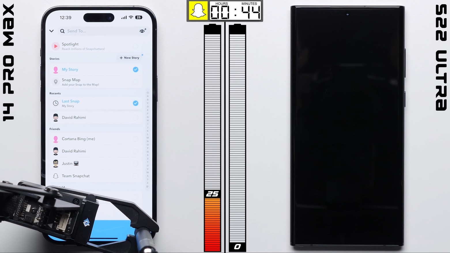 iPhone 14 Pro Max battery life whips Samsung Galaxy S22 Ultra