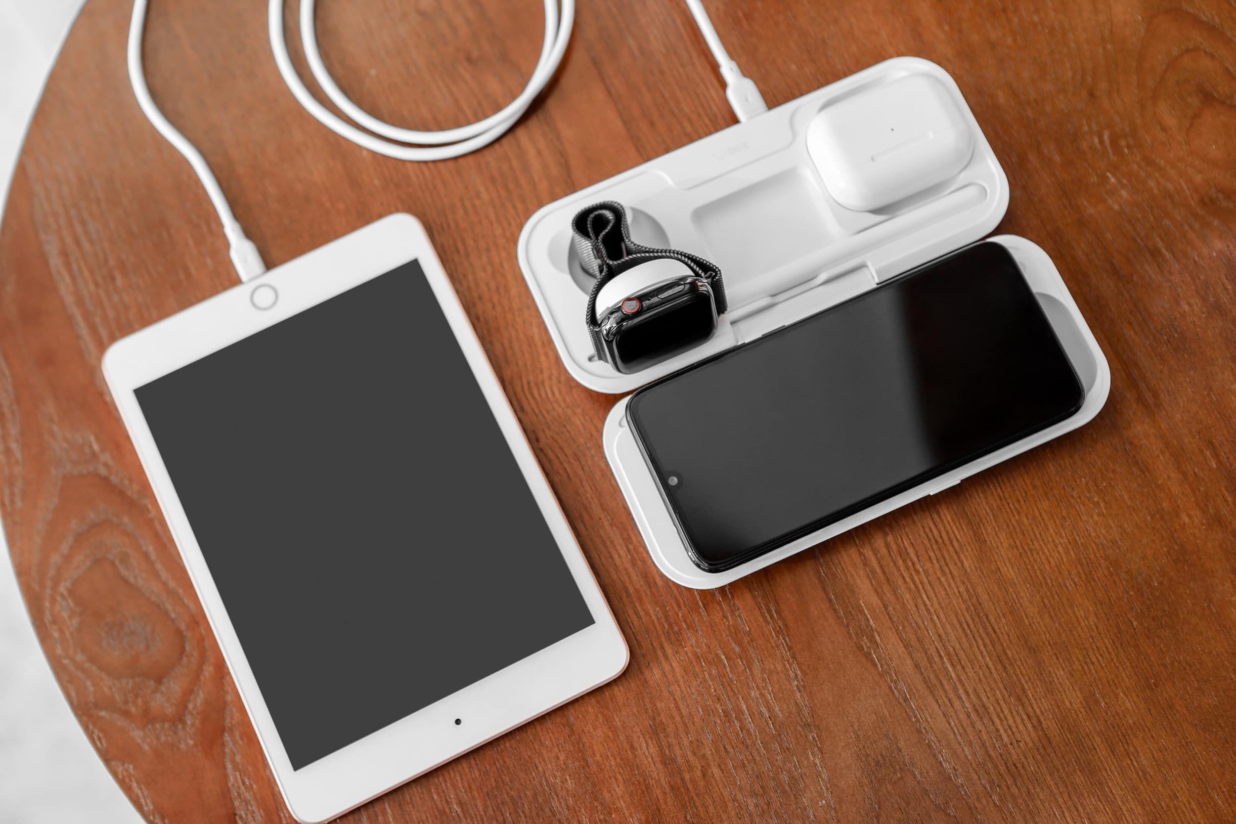 The Momax AirBox features a 10,000mAH power bank to keep your gadgets charged on the go.