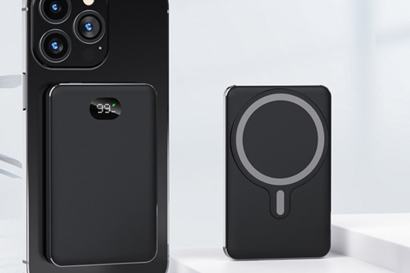 This convenient magnetic iPhone charger can go anywhere you go and keep your phone powered up.