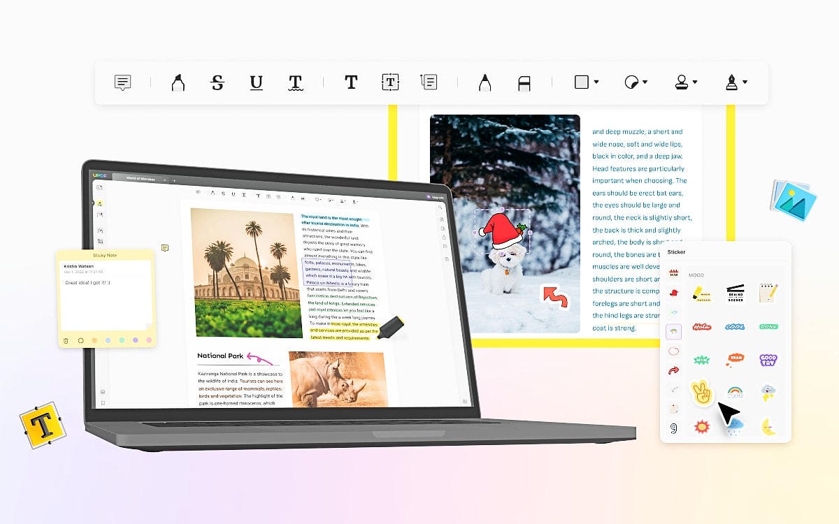 Find out how UPDF stacks up against popular PDF editors PDF Expert and Adobe Acrobat in terms of feature sets and price.