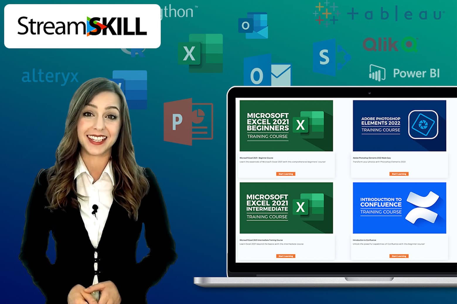 Master a new trade with this software training subscription from StreamSkill.com.