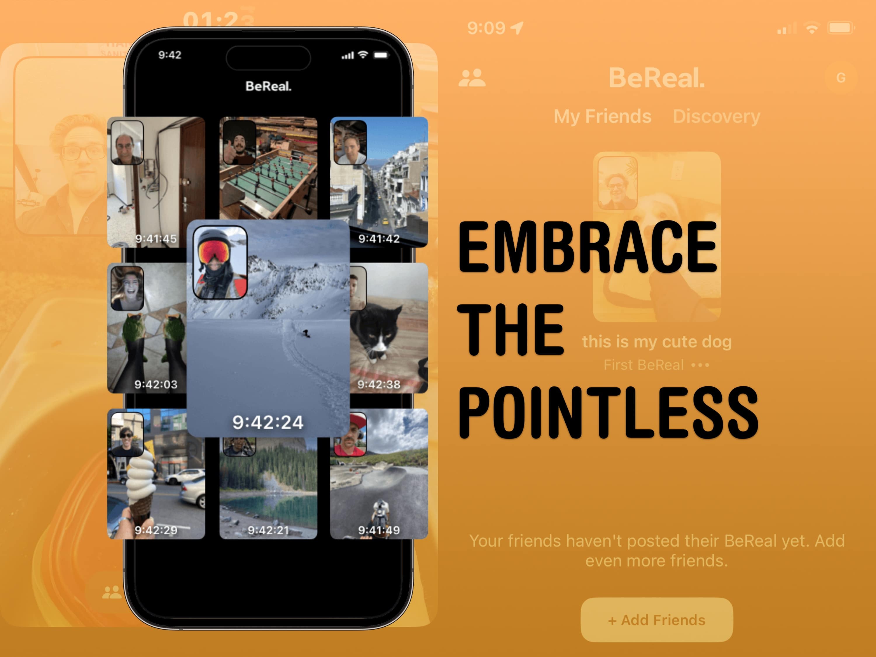 Embrace the pointless