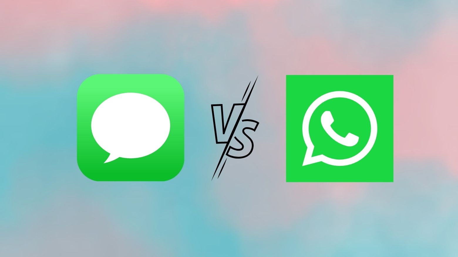 iMessage vs. WhatsApp comparison