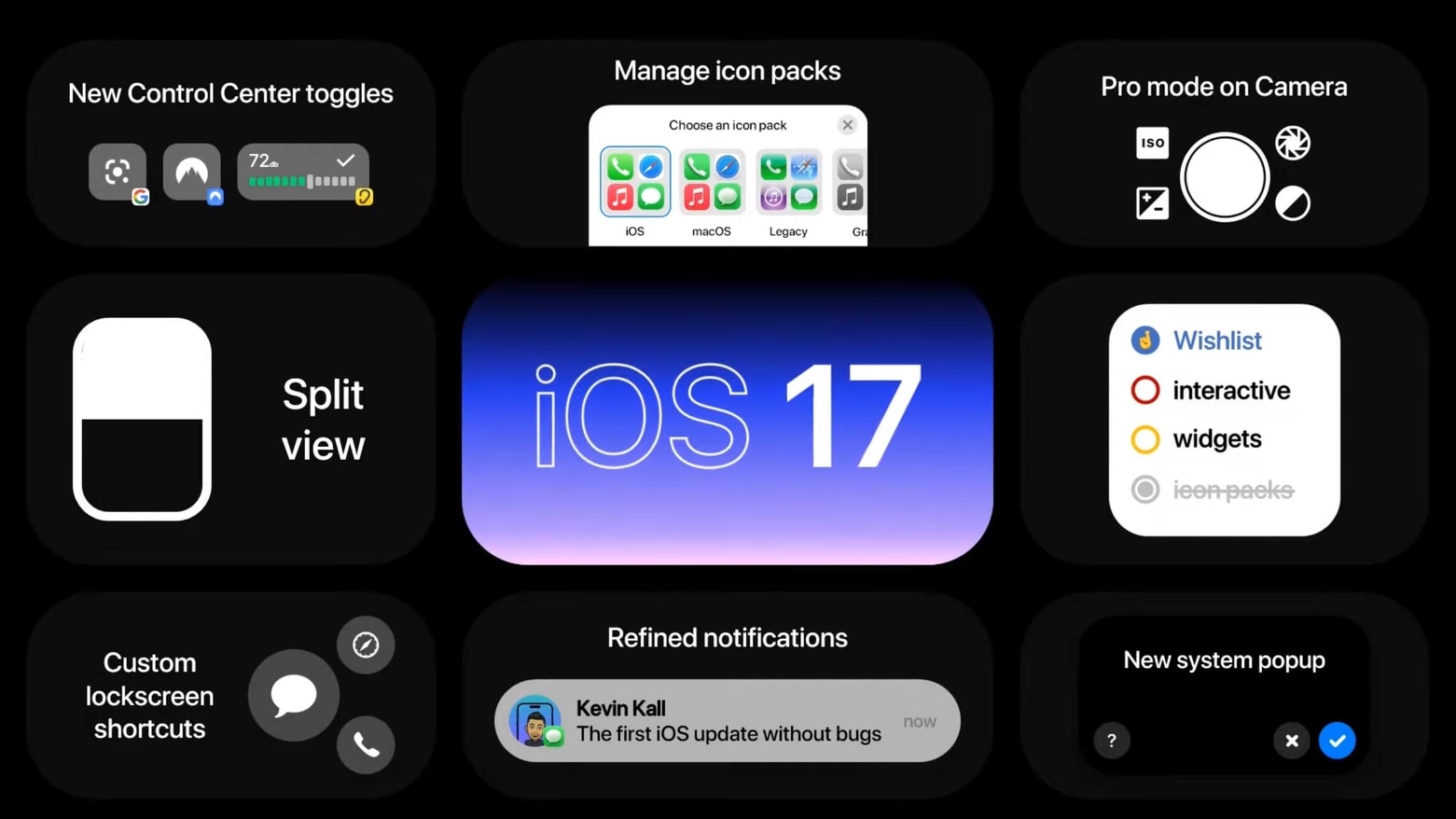 Clever iOS 17 concept wishes for Split View, sideloading and more