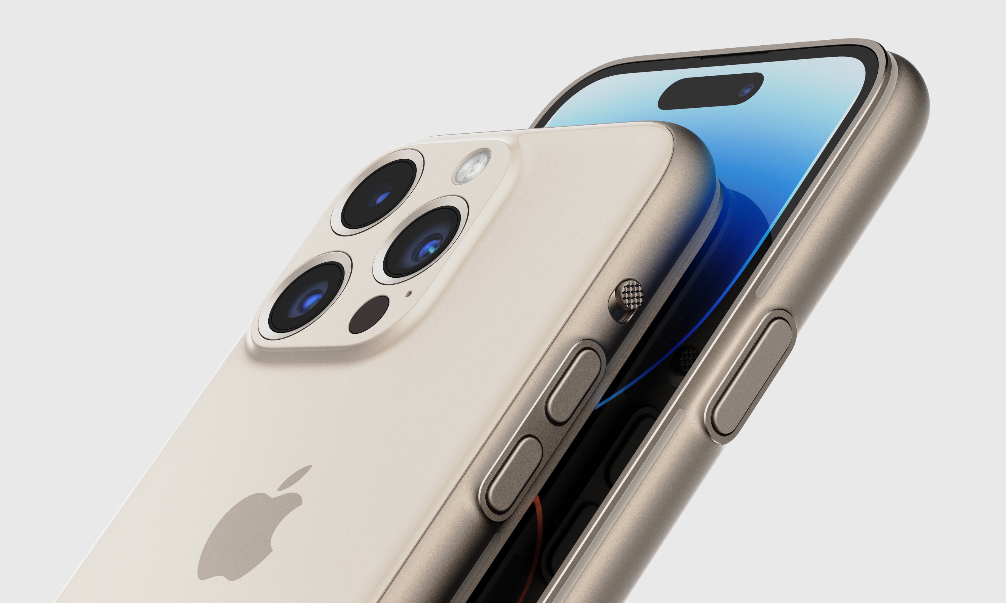 Mockup of the rumored iPhone Ultra