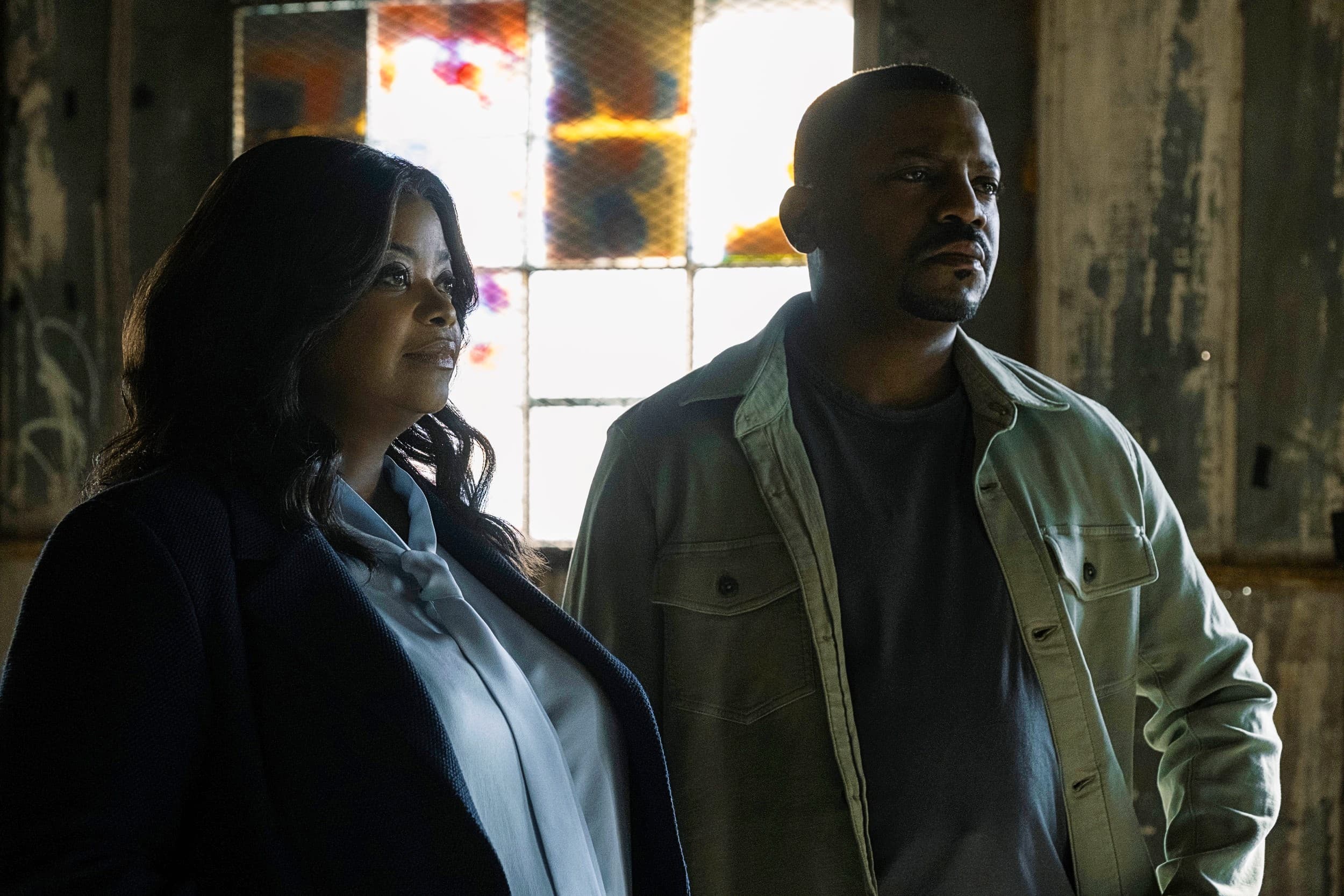 Octavia Spencer and Mekhi Phifer in a scene from the 