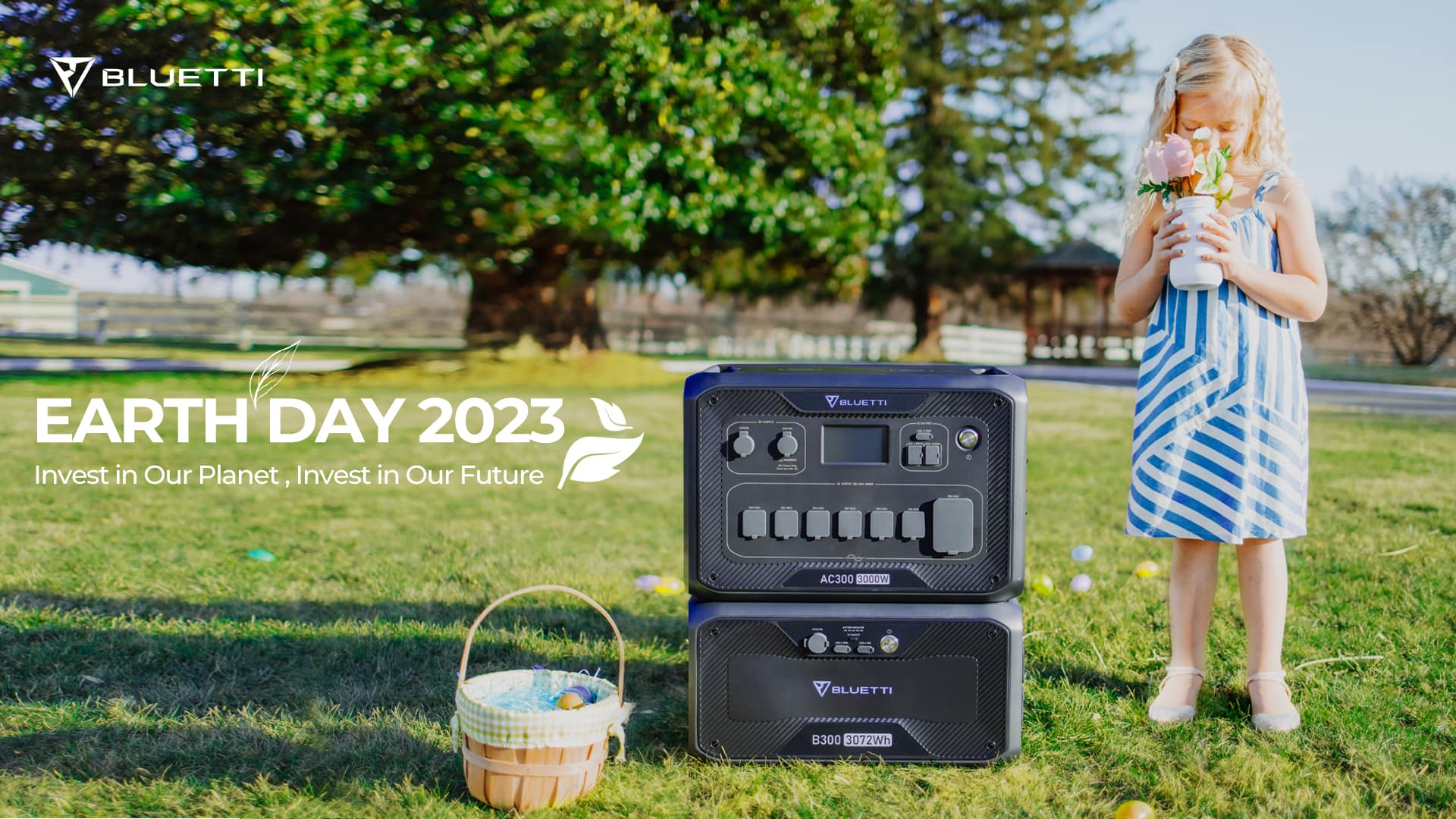 On April 22, Bluetti celebrates Earth Day with its event, Invest in Our Planet, Invest in Our Future.