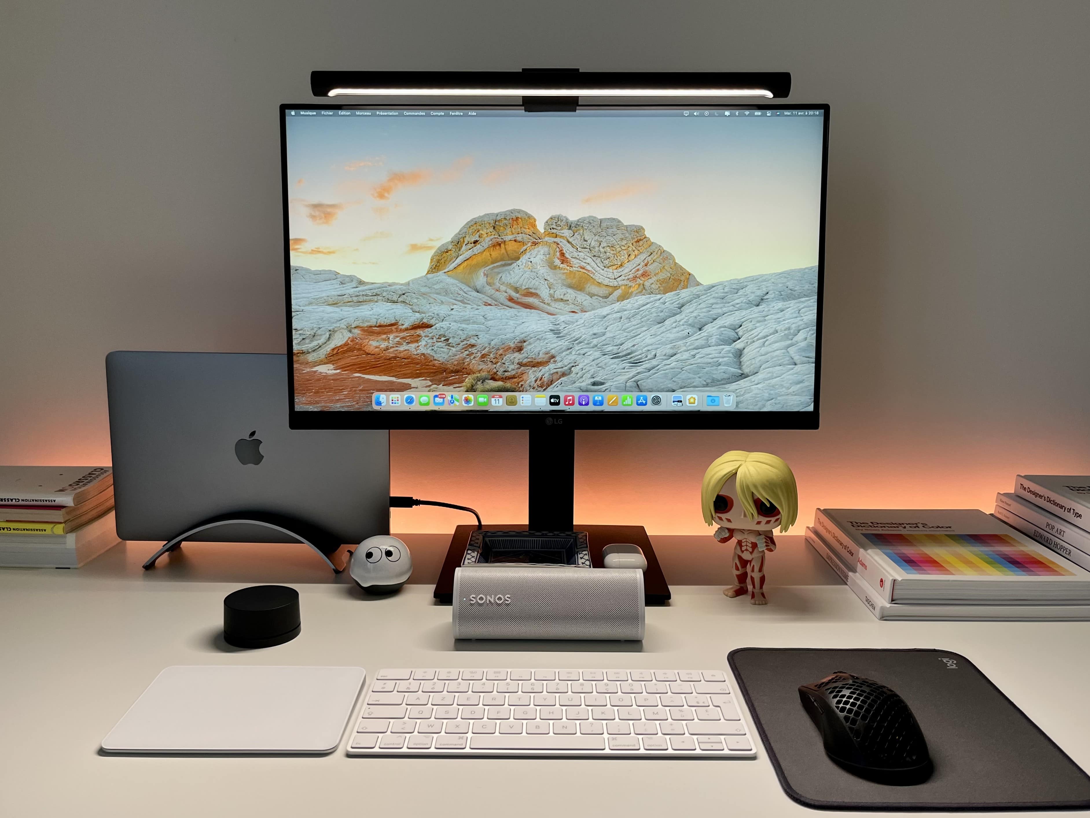 A light strip -- in this case one from Nanoleaf -- can make a big difference.