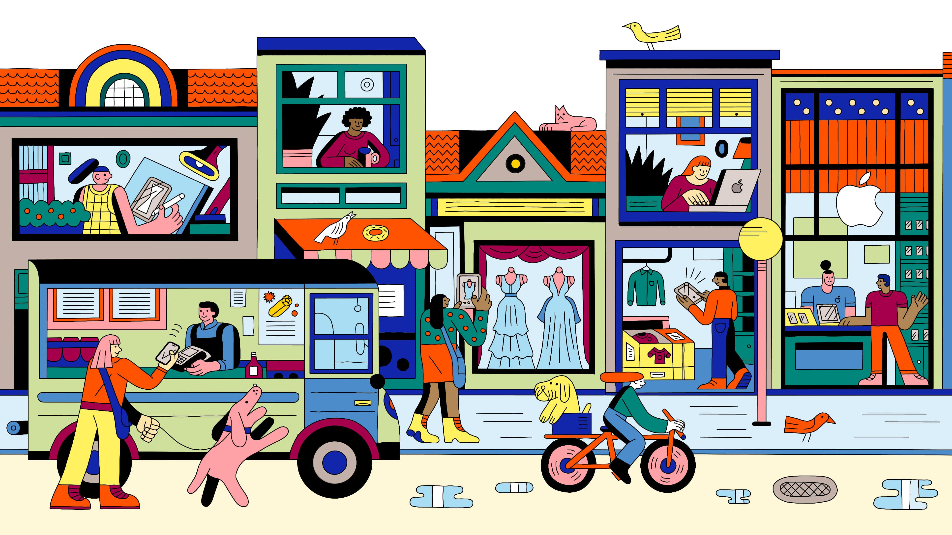 With National Small Business Week upon us, Apple celebrates how it helps entrepreneurs.