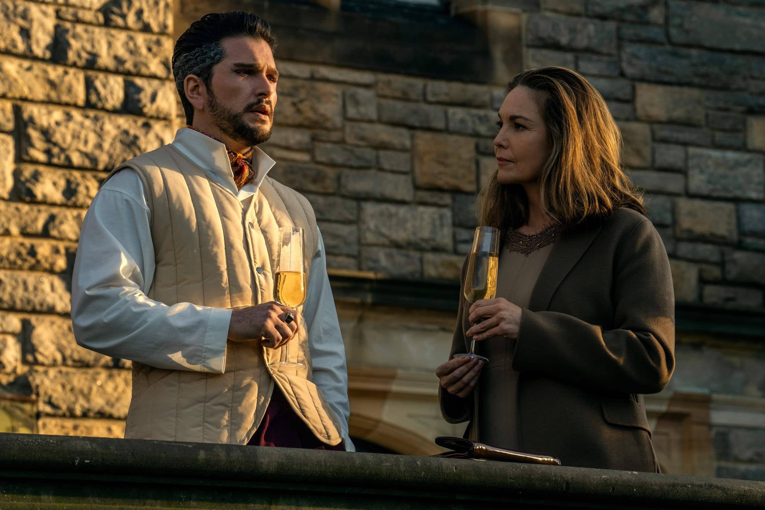 Nick Bilton (played by Kit Harington) has been arrested, leaving his second-in-command Martha Russell