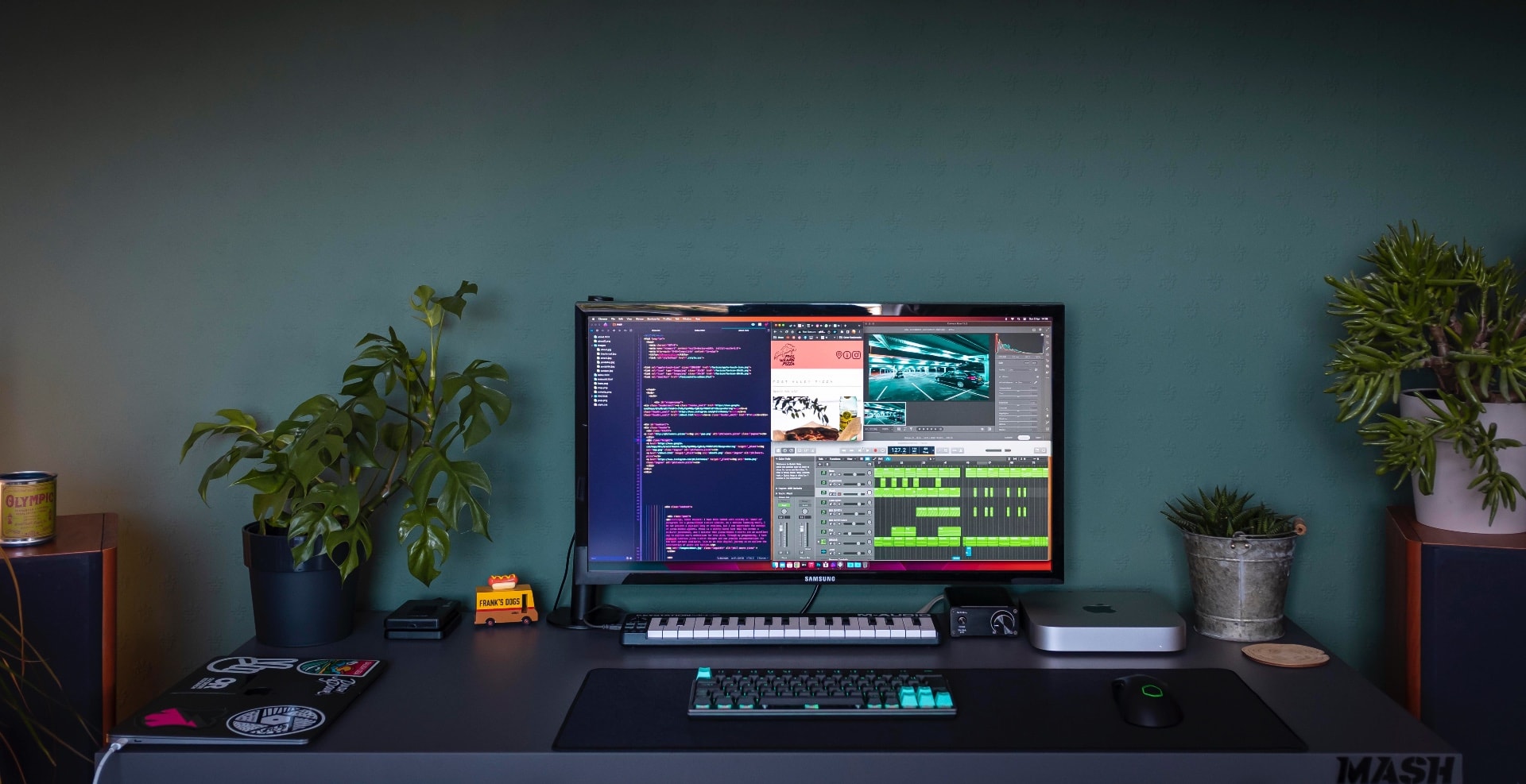 Some people seem to an M2 Mac mini and an M1 MacBook Air in one setup is overkill. Others wouldn't have it any other way.