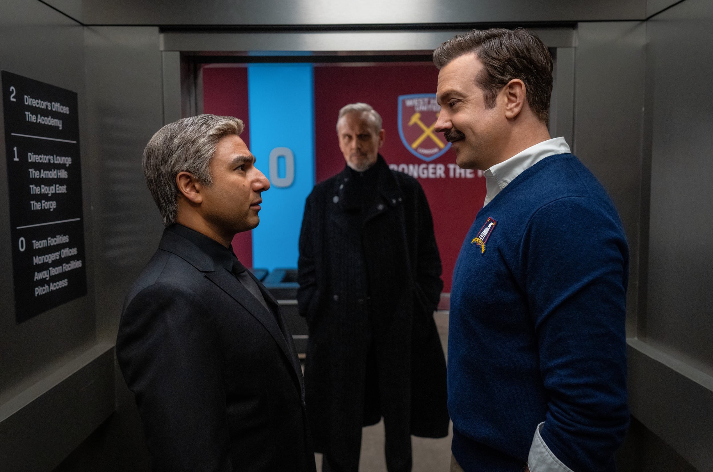 Nick Mohammed and Jason Sudeikis in 