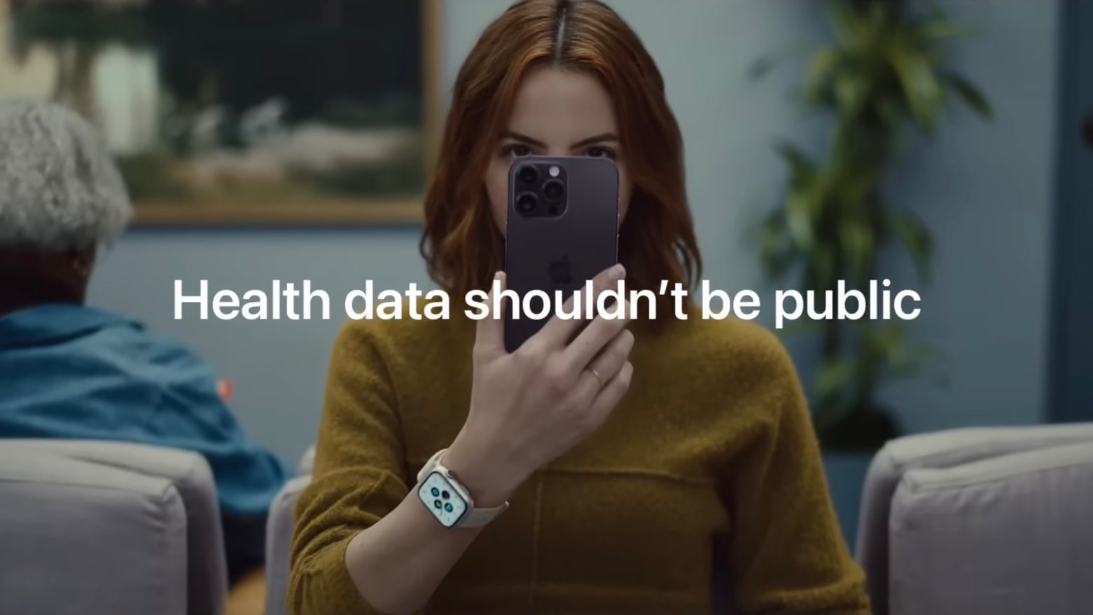 Embarrassing medical info fuels jokes in Apple’s privacy-themed ad