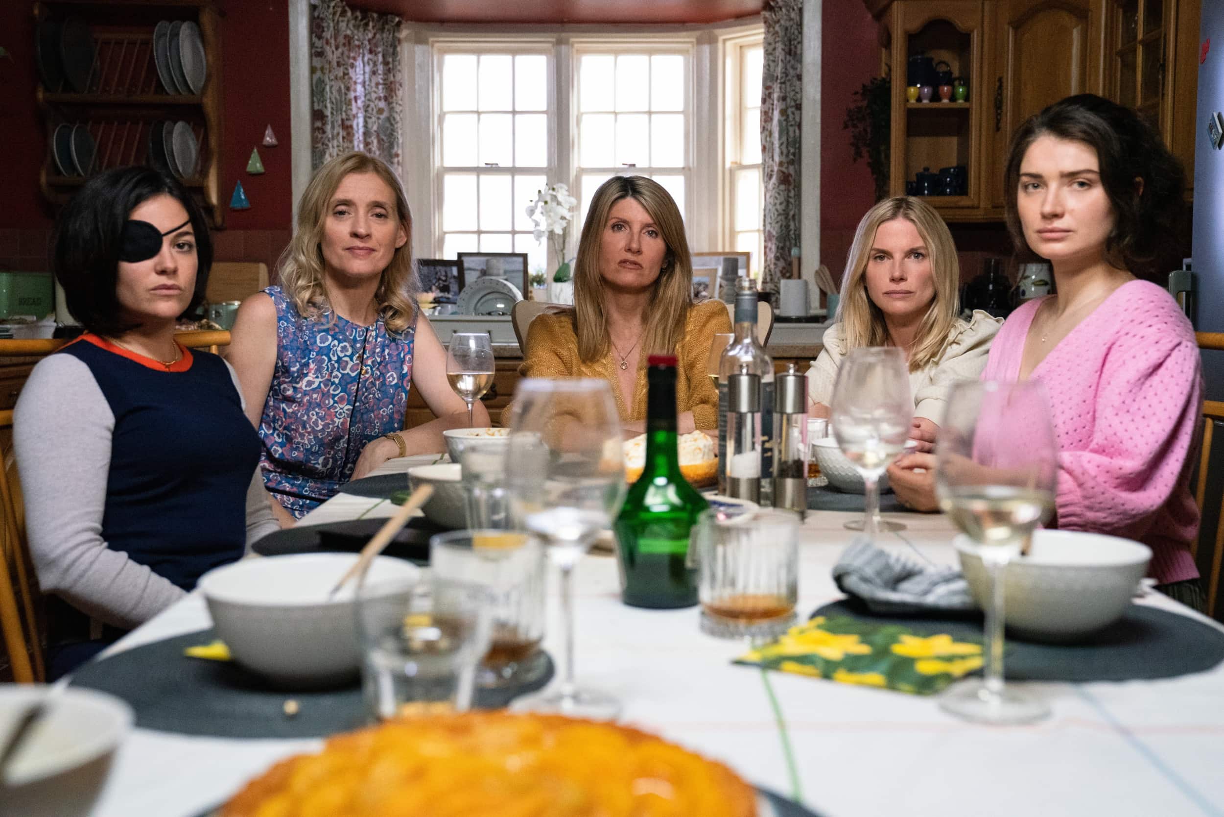 Sarah Greene, Anne-Marie Duff, Sharon Horgan, Eva Birthistle and Eve Hewson in 