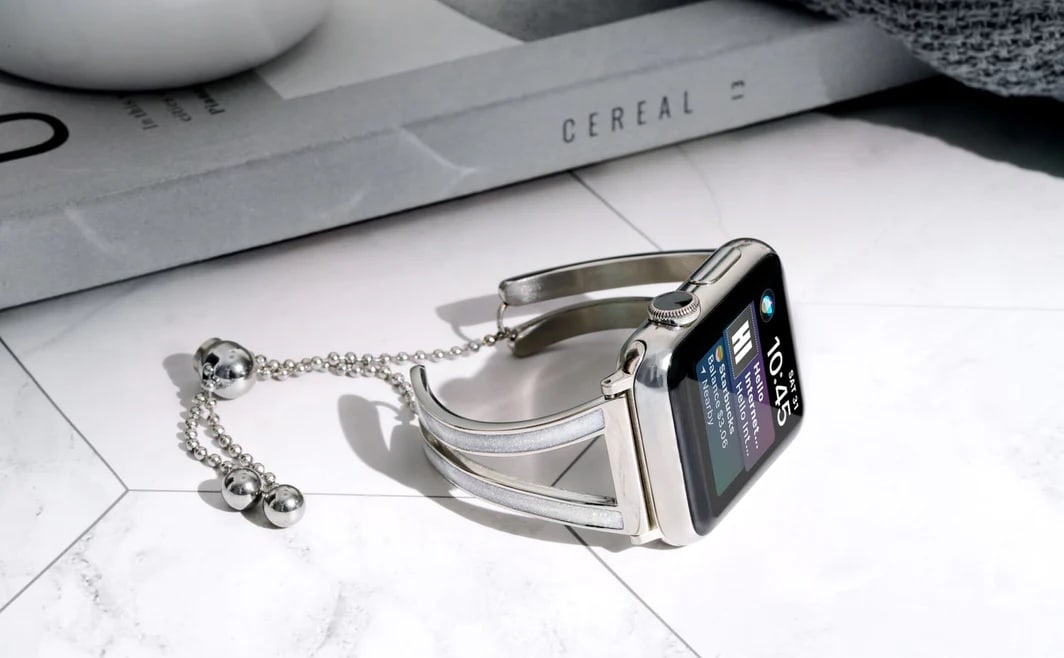 Mifa's Sparkle Band is the picture of elegance. Or, mom might like a classic leather band or a tactical strap.