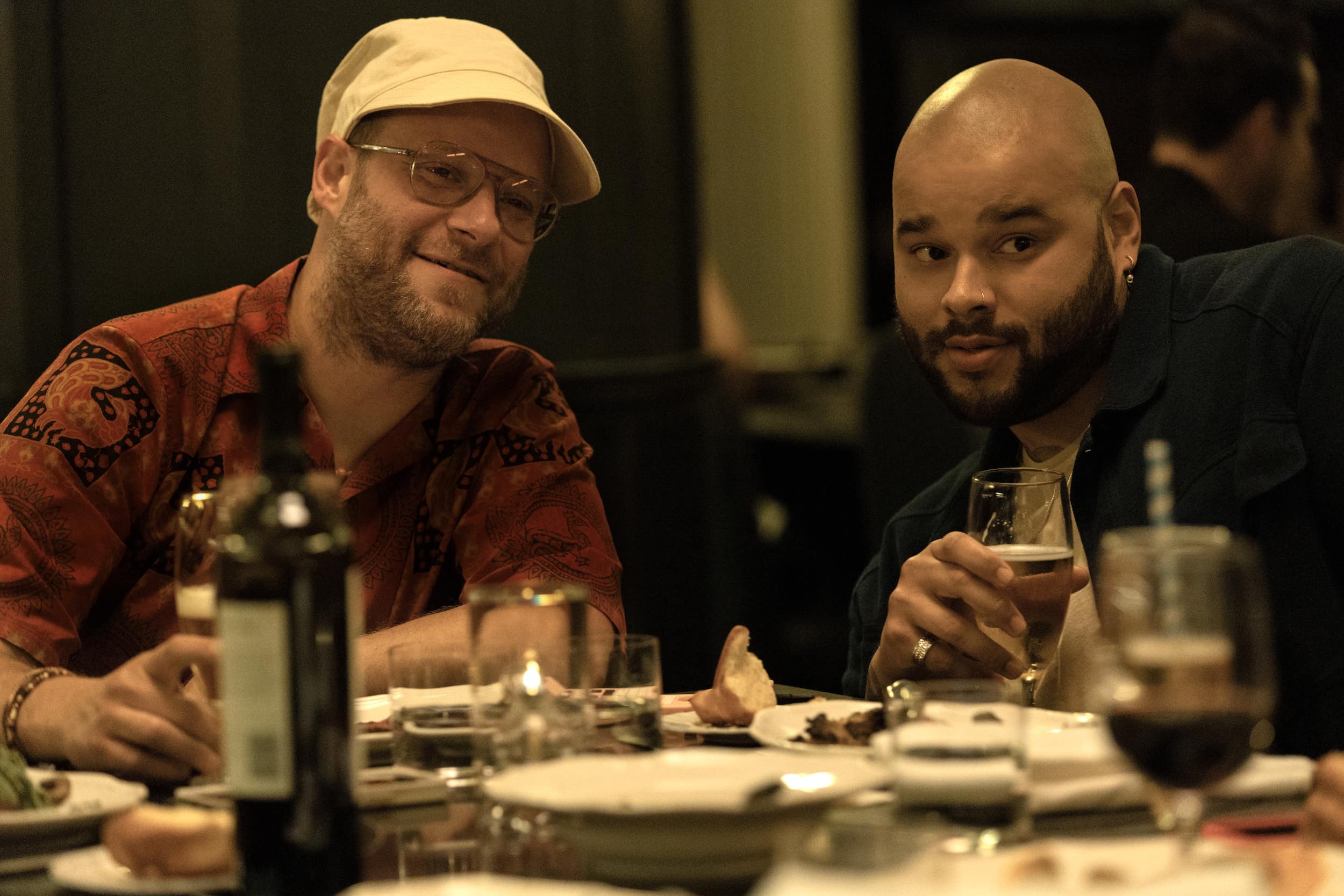 Seth Rogen and Tre Hale in 