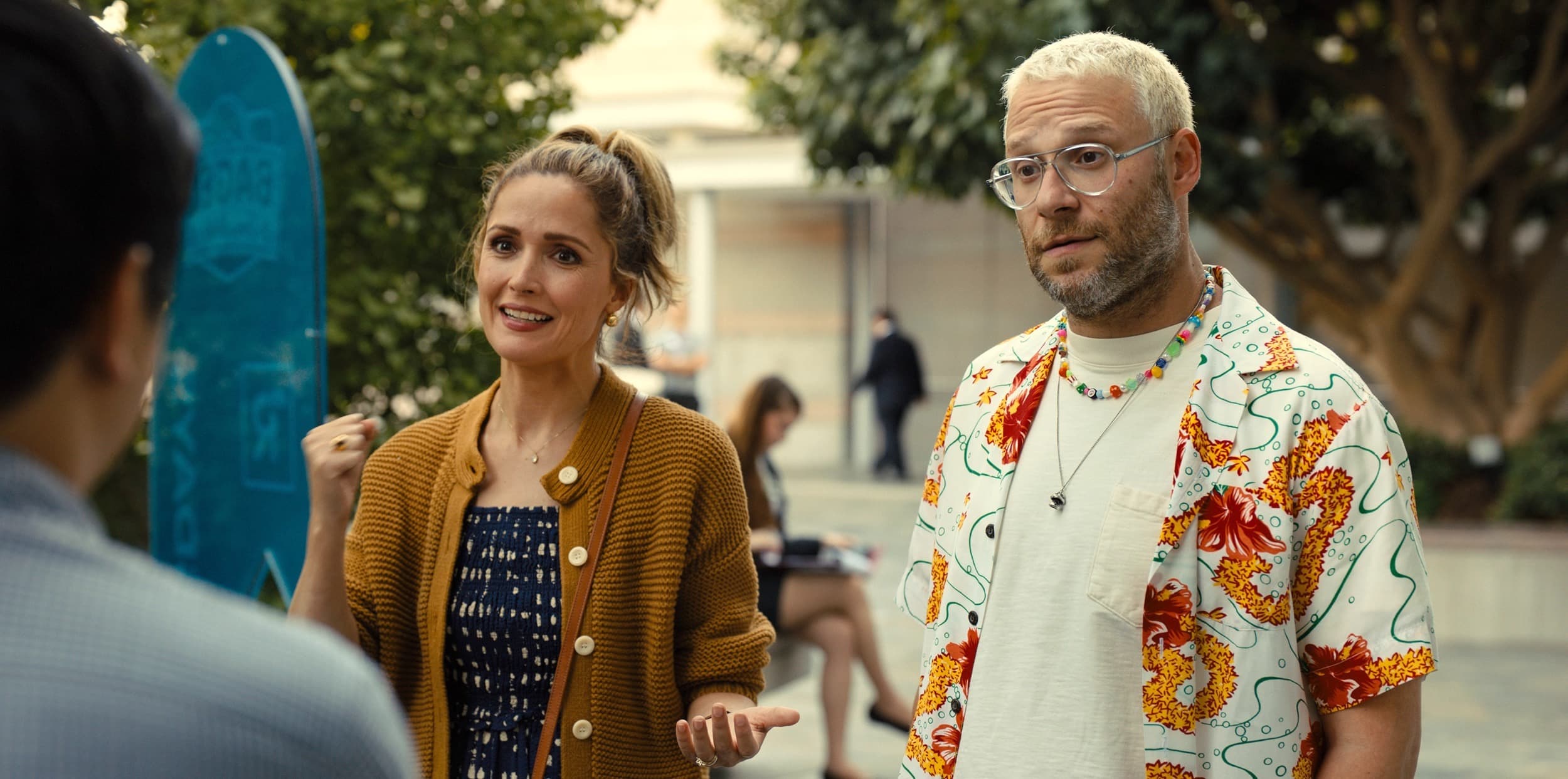Rose Byrne and Seth Rogen in 