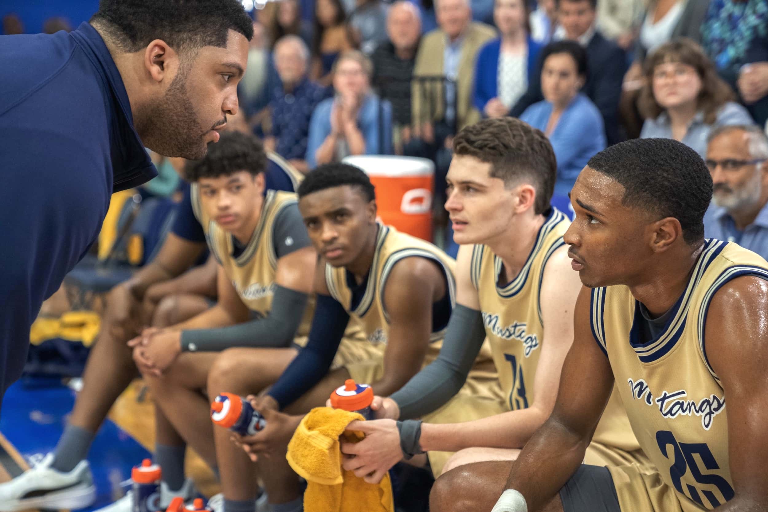 O’Shea Jackson Jr., Shannon Brown, Caleel Harris, James Bingham and Isaiah Hill in 