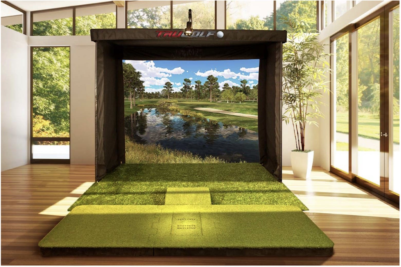 Get this widescreen golf sim before Prime Day and save hundreds before July 14.