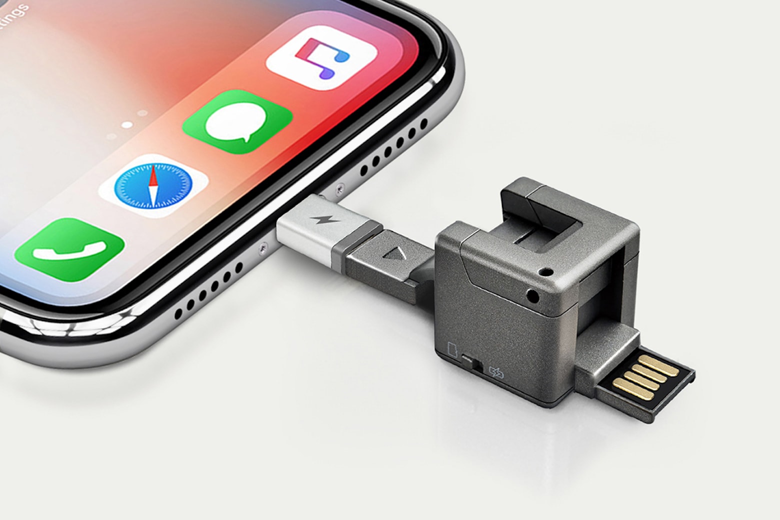 Carry everything you need for your phone on a keychain for $43.99.